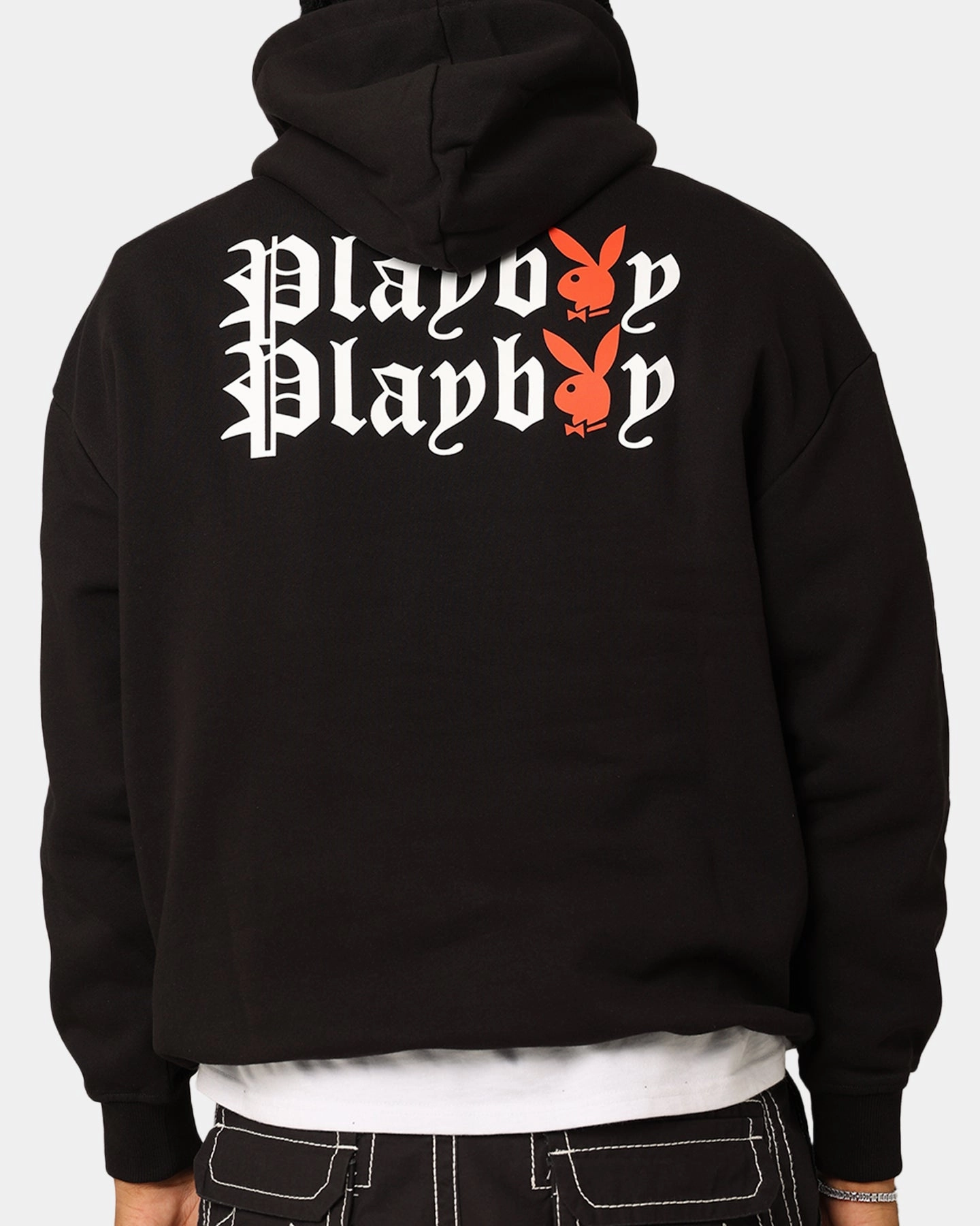 Playboy Gothic Stack Hoodie Black sunglasses