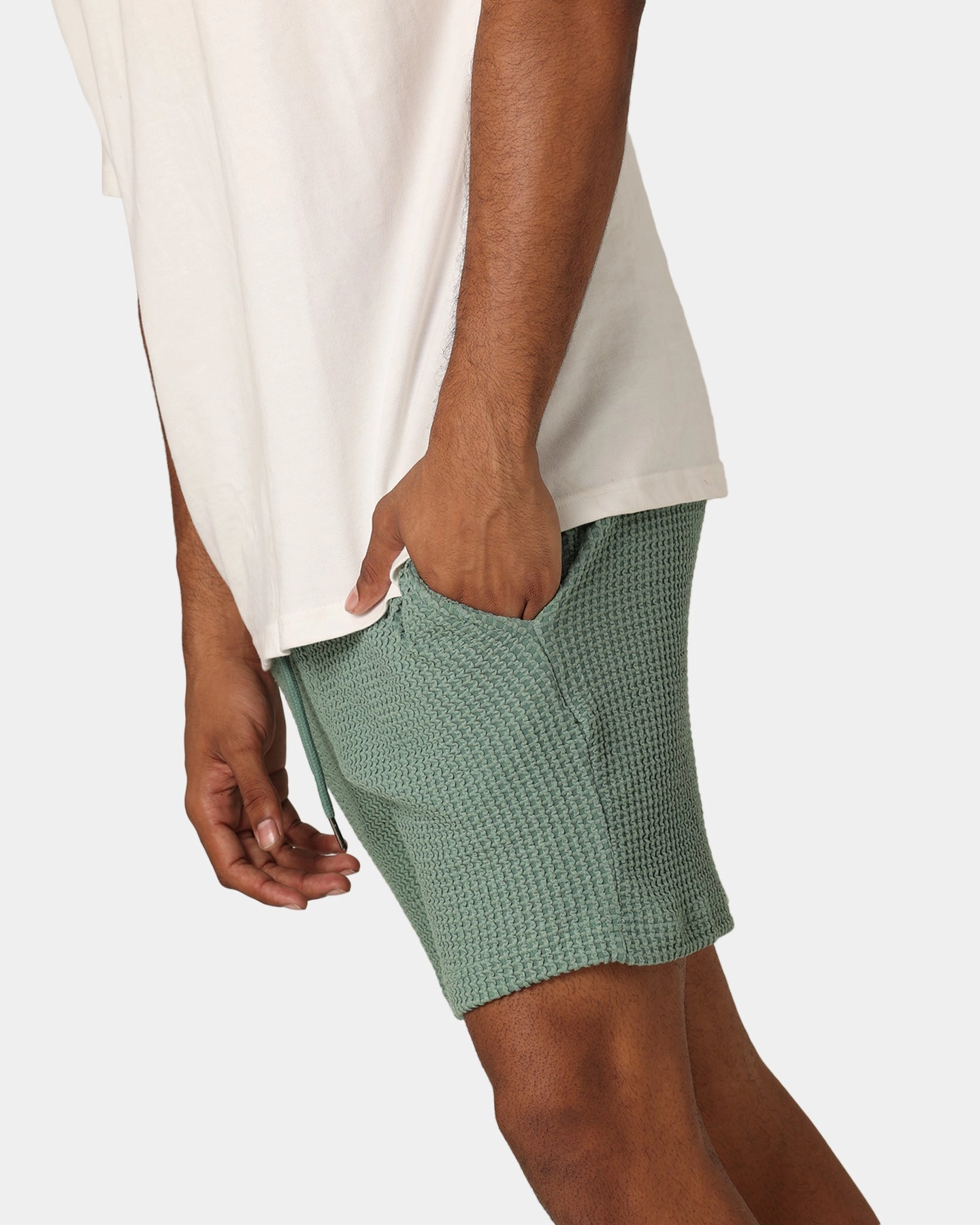 Athletic Comfort XXIII Ozzy Waffle Shorts Sage