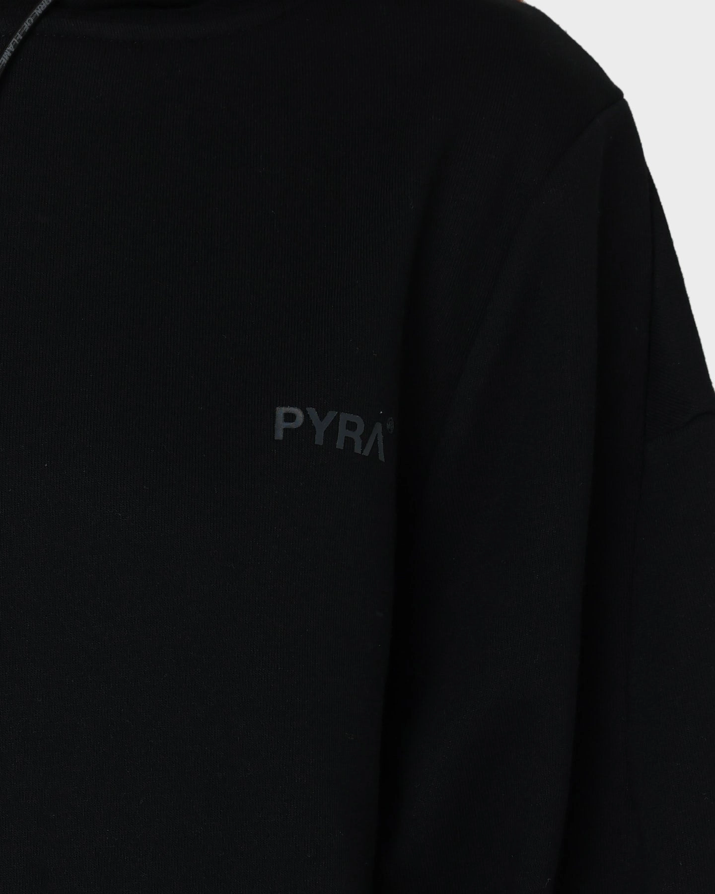 High Collar Style PYRA Flame Hood Black/Black