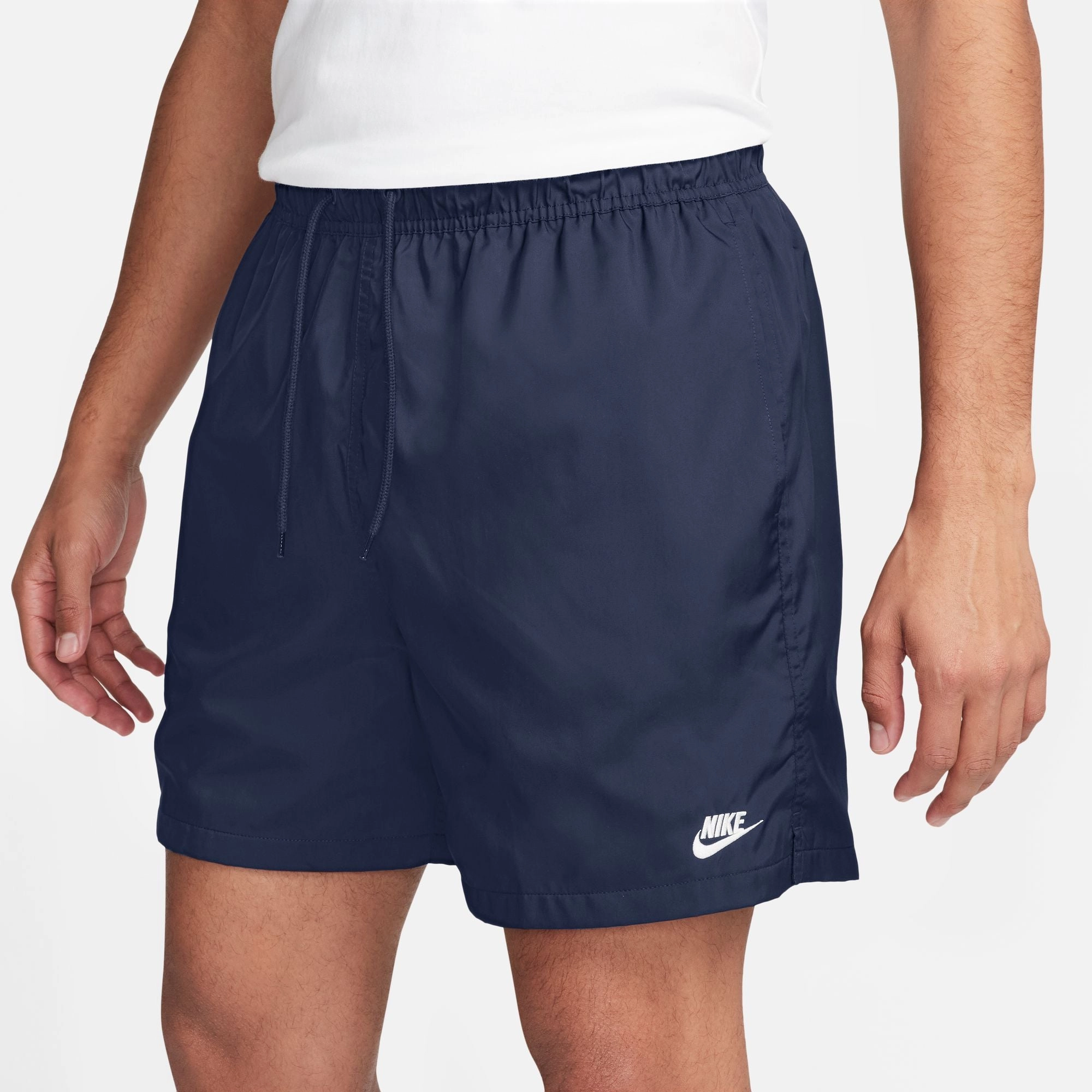 Nike Club Woven Shorts 'Midnight Navy' NoChafeFinish Ergonomic Pattern Cutting