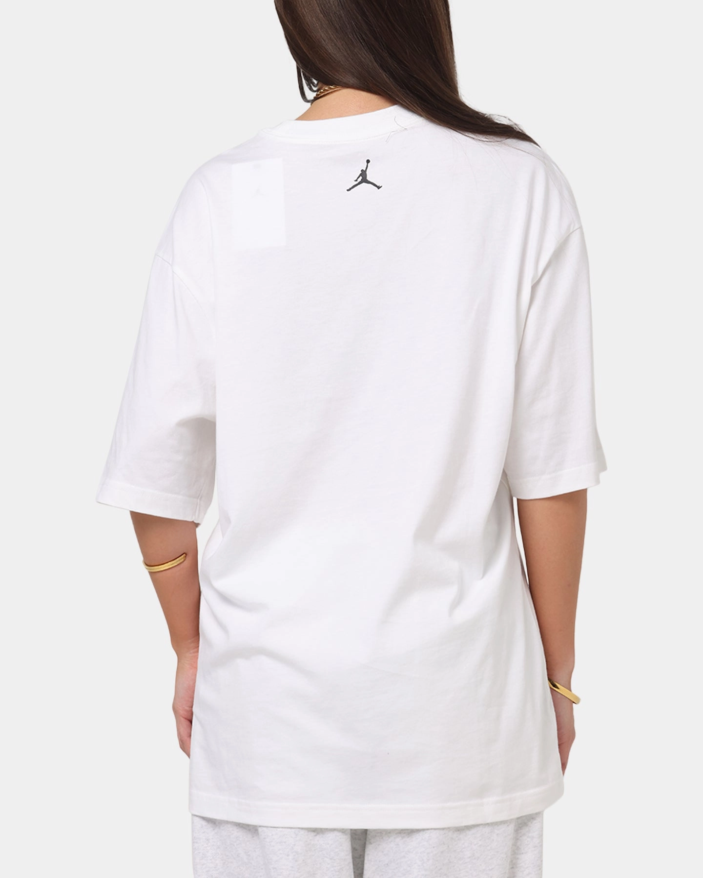 Chic Casual Wear Light Casual Wear Jordan Jumpman Comic Crewneck T-Shirt White/Black