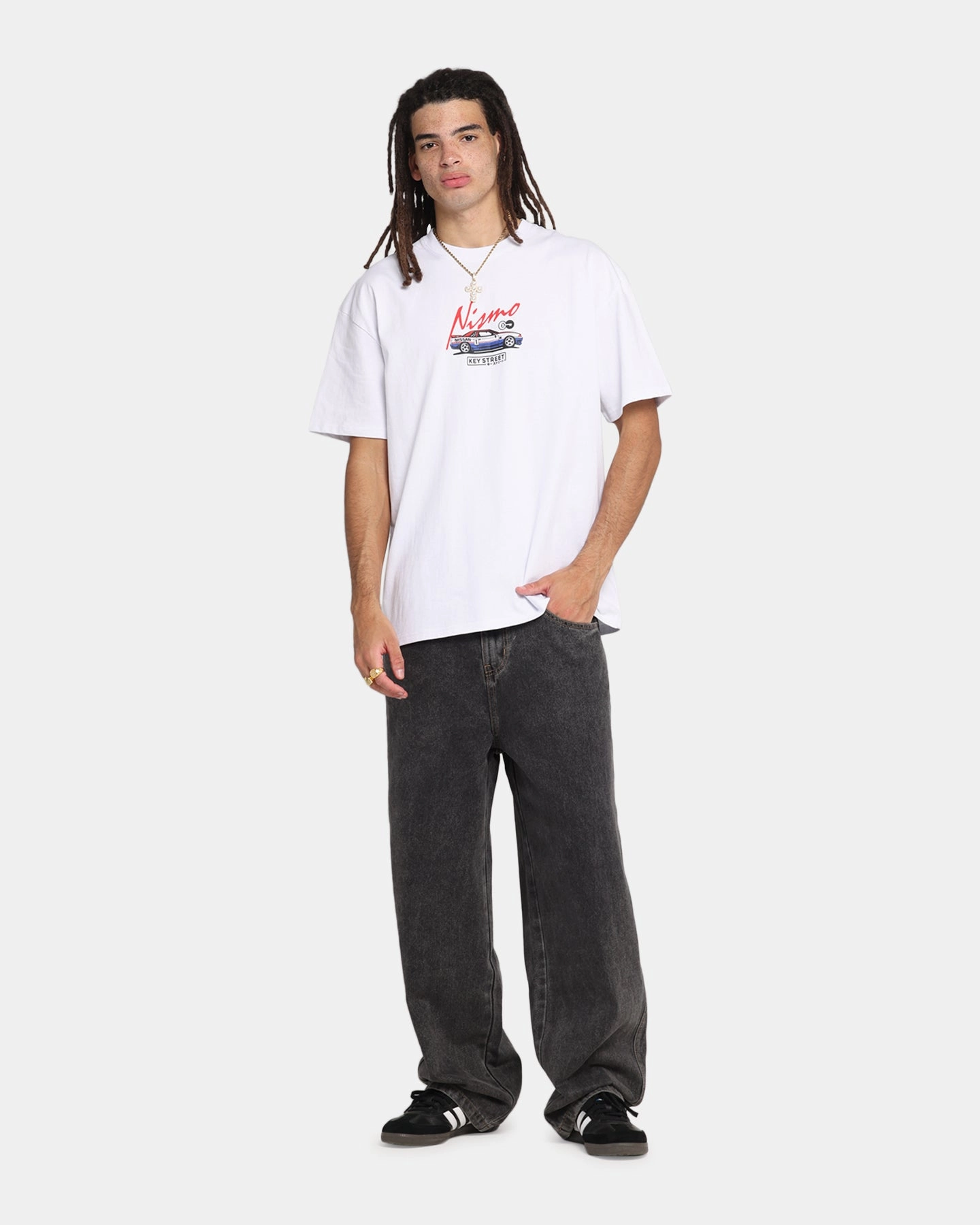 Versatile Fashion Key Street Bathurst Pits T-Shirt White