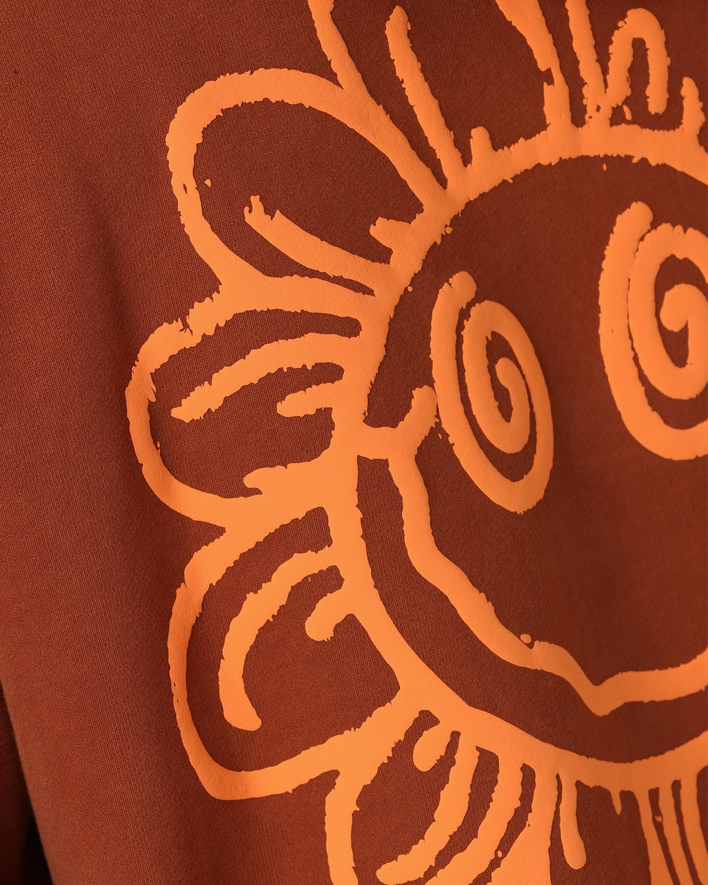 Grand Scheme Always Good Hoodie Brown Dual Layer Ventilation