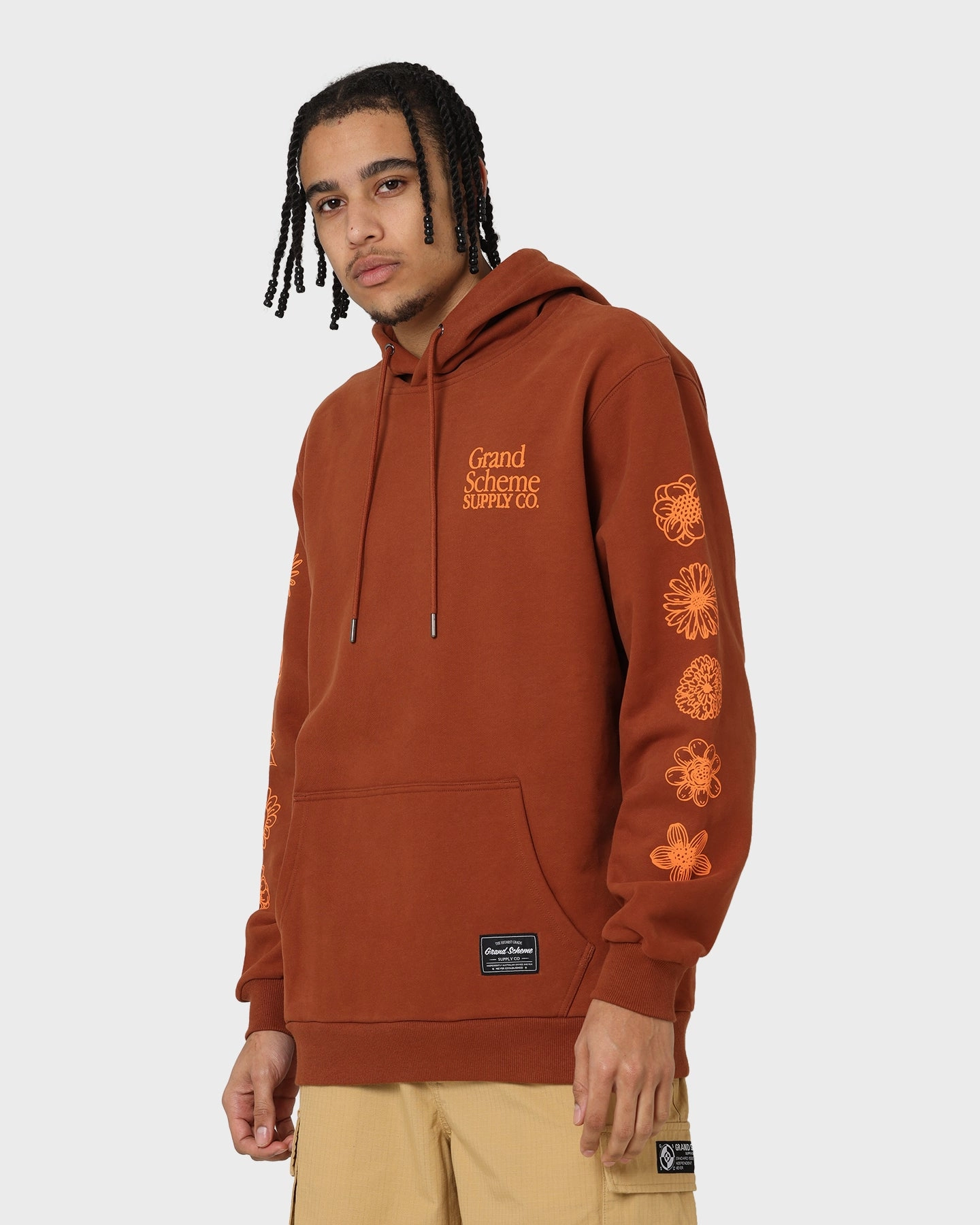 Grand Scheme Always Good Hoodie Brown divers State