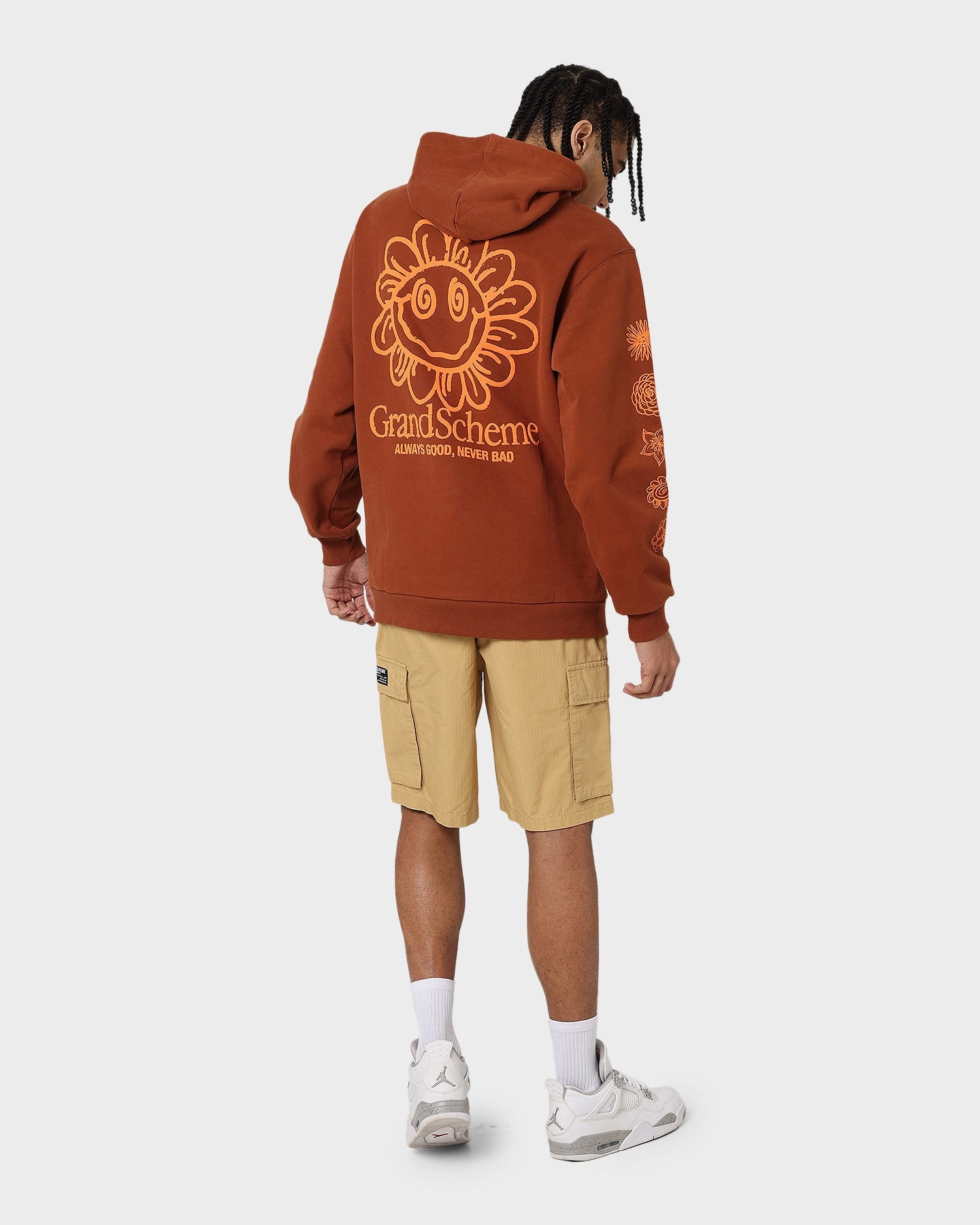 Circulate Grand Scheme Always Good Hoodie Brown