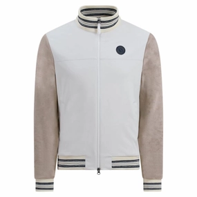 Weather resistant Chervo Manolesta Golf Jacket Beige - FW24 Men
