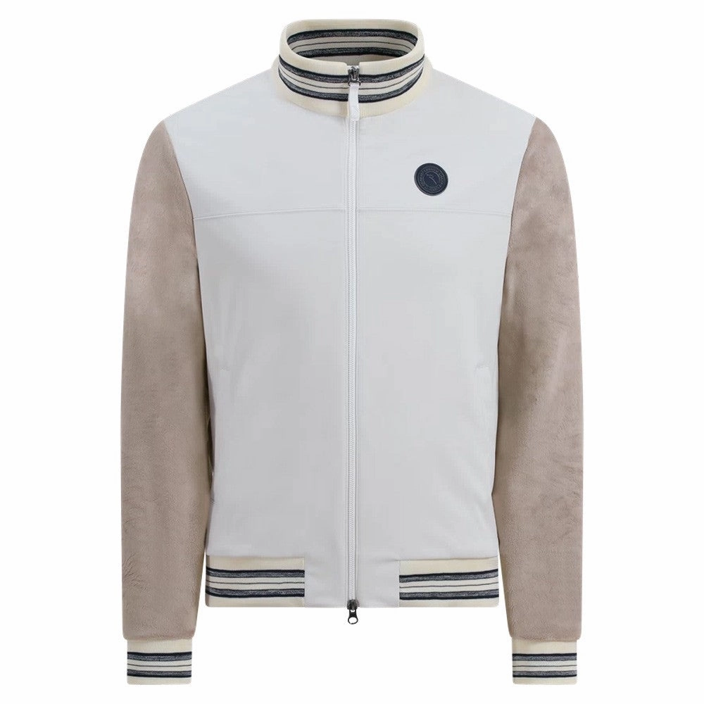 Runway Inspired Chervo Manolesta Golf Jacket Beige - FW24 Men