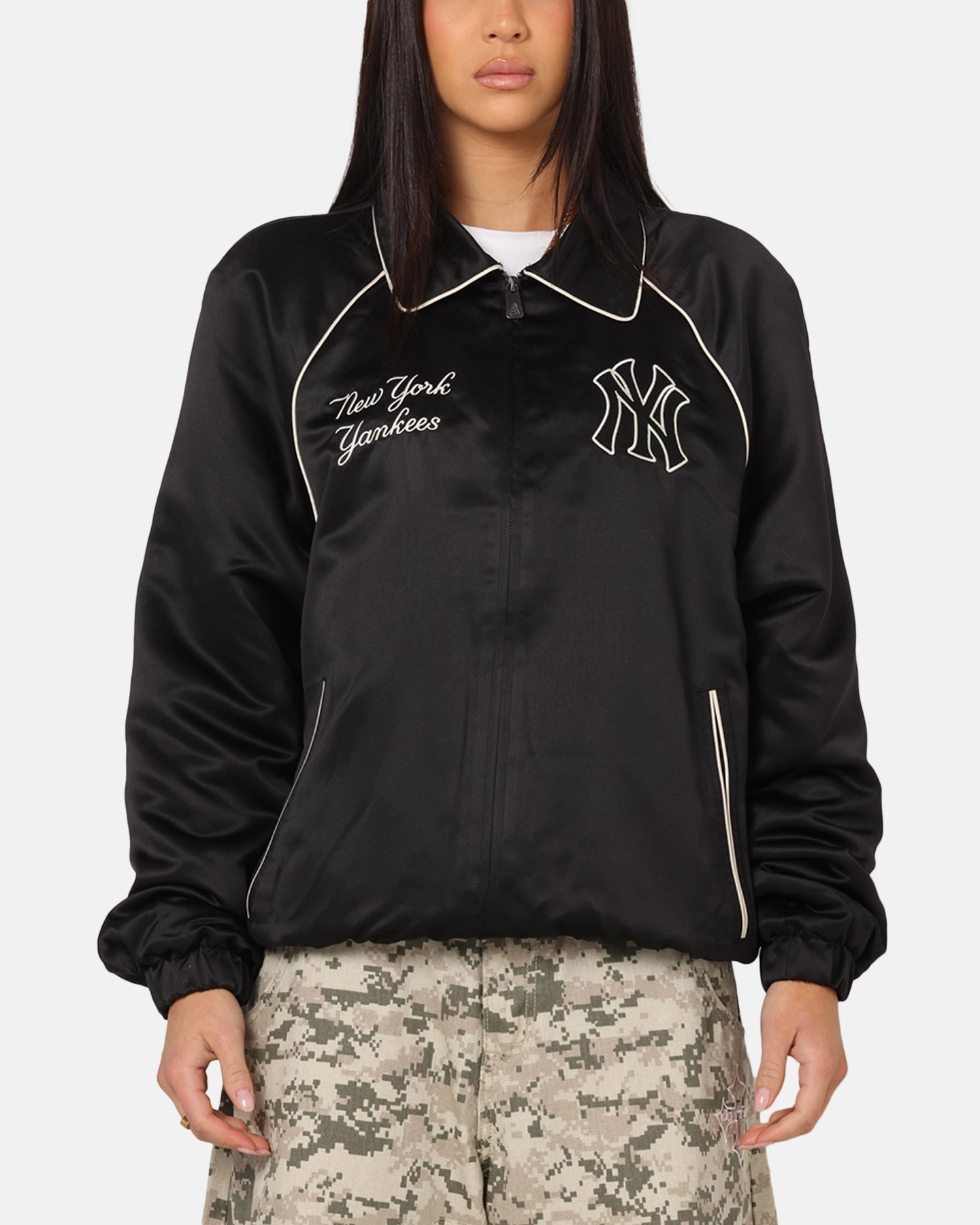 suitable for sports games New Era New York Yankees MLB Club Jacket Black