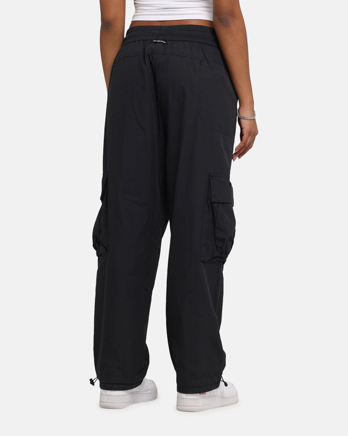 Flattering Design Wear The Anti Order Anti Miltary Cargo Joggers Black