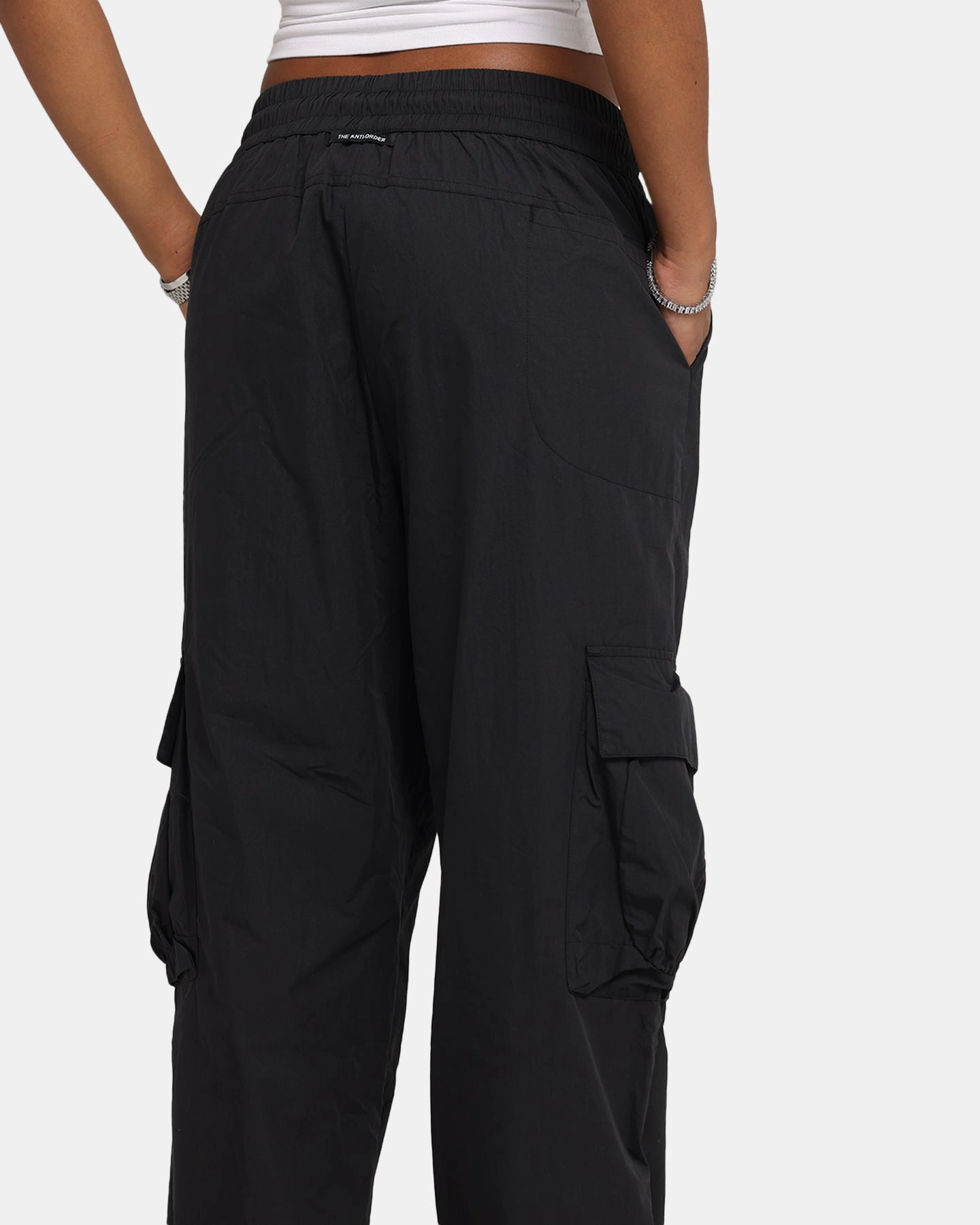 Stable Shape Tall Length The Anti Order Anti Miltary Cargo Joggers Black