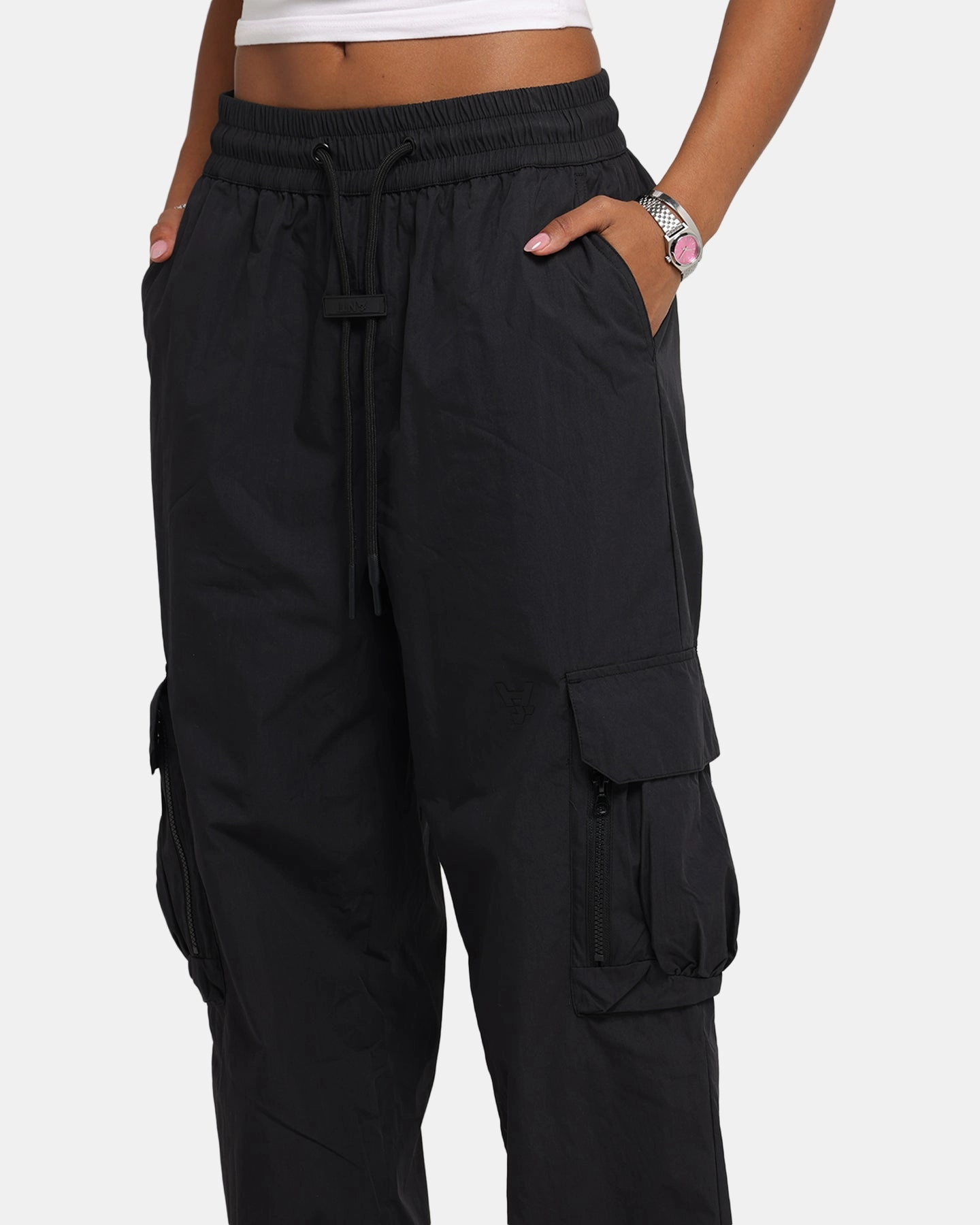 Raw edge The Anti Order Anti Miltary Cargo Joggers Black