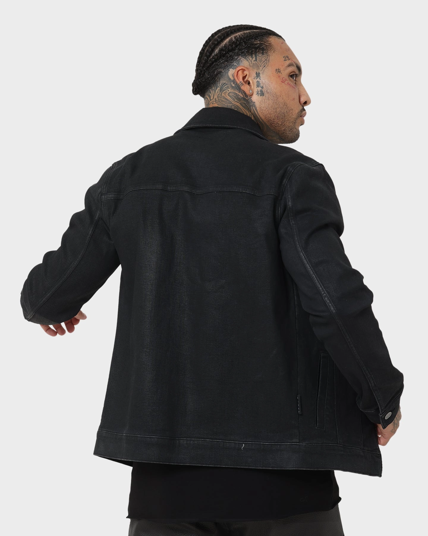 Trust Seamless construction Saint Morta Ventura Waxed Jacket Black Wax