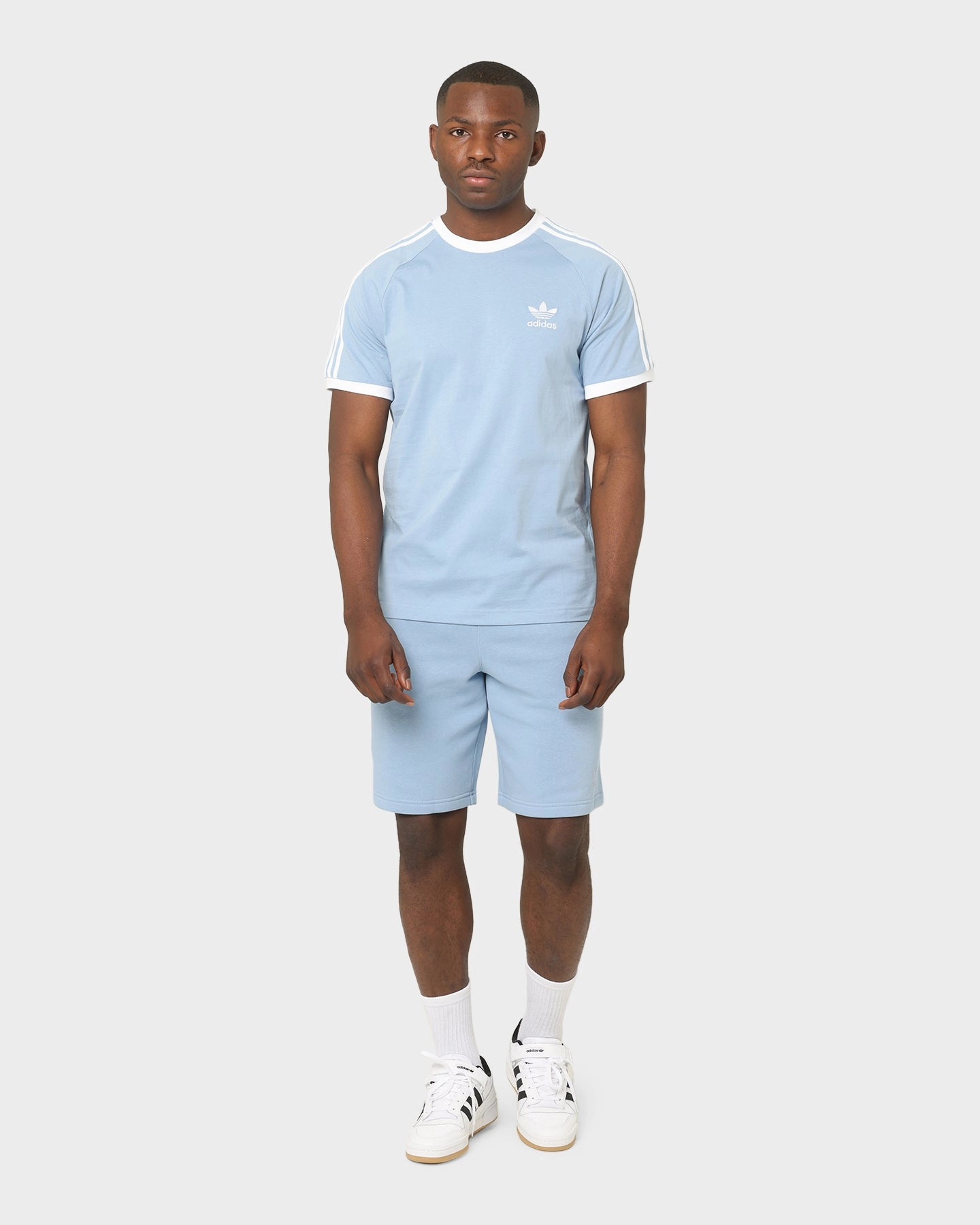 Cross Ventilation Channels Adidas Trefoil Shorts Ambient Sky