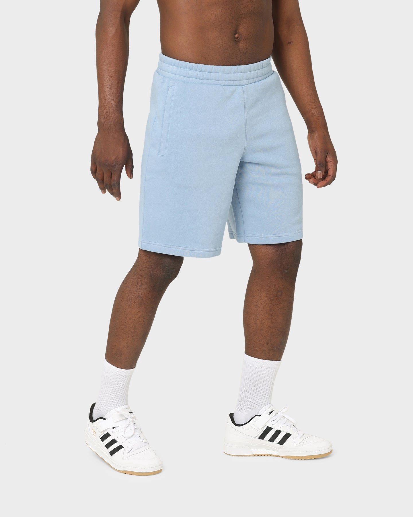 school outfit Hot Day Adidas Trefoil Shorts Ambient Sky