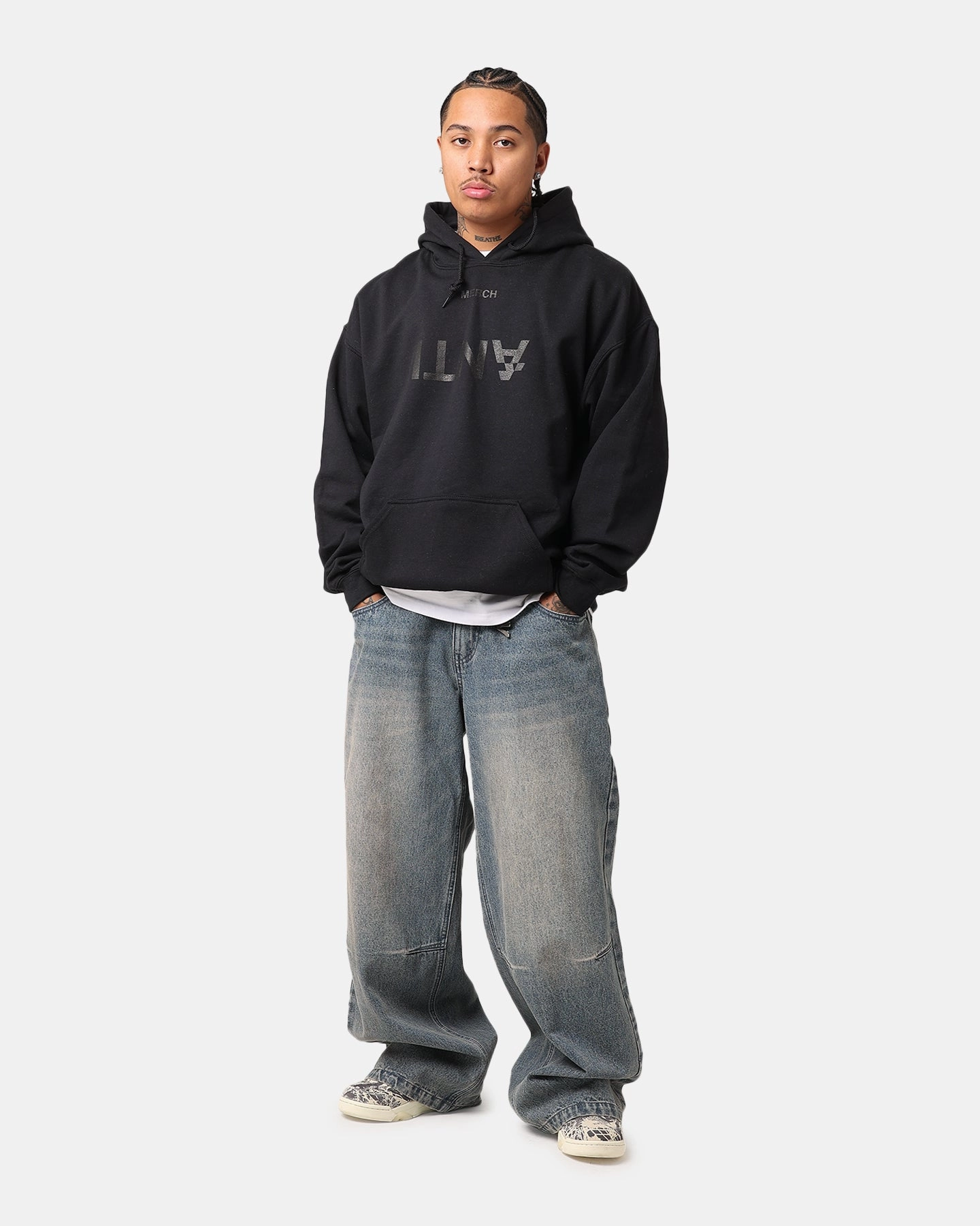 The Ant Order Anti Merch Hoodie Black Gallery