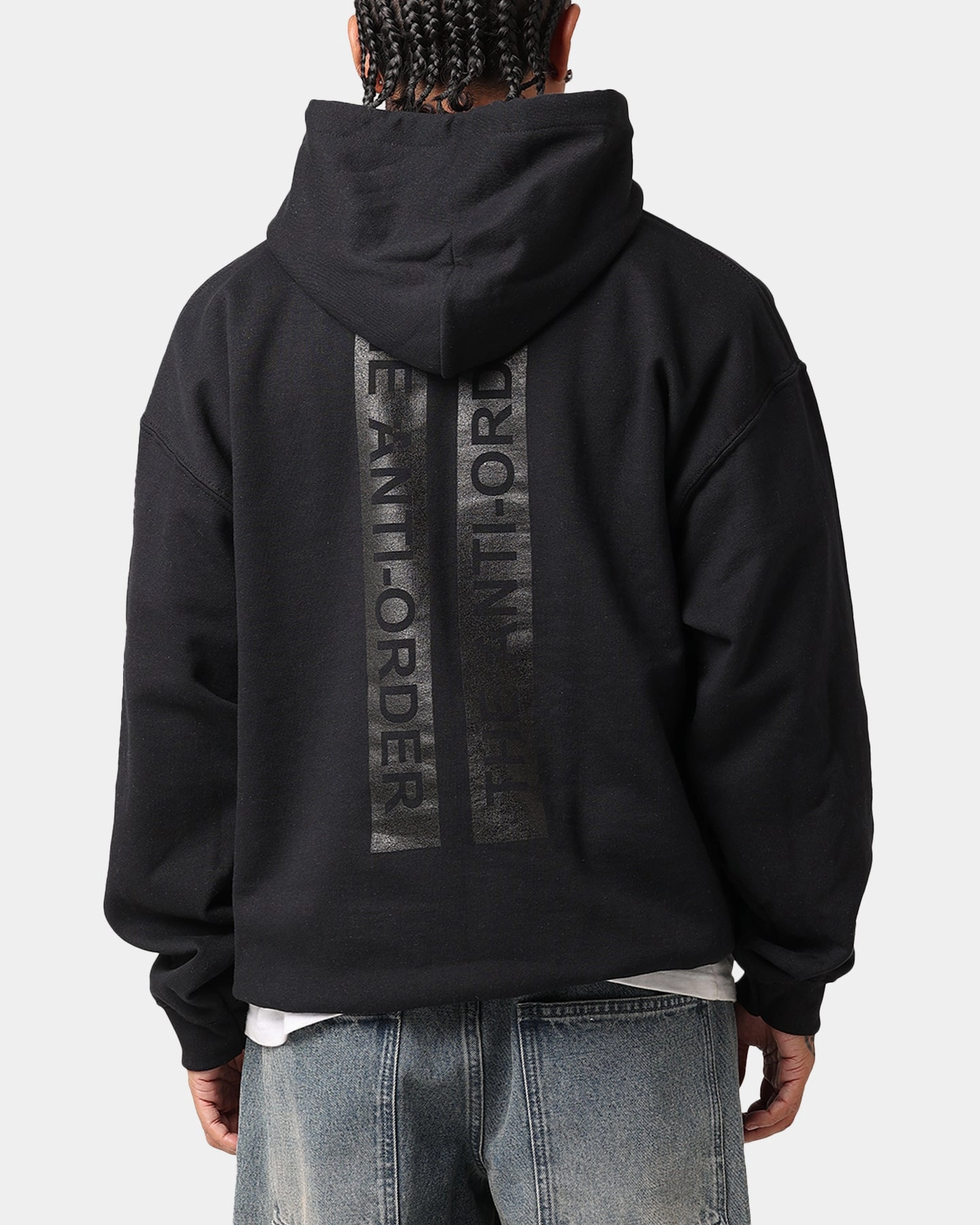 Active Lifestyle Gear EcoFriendlyMaterial The Ant Order Anti Merch Hoodie Black