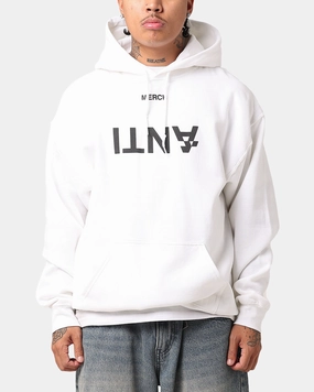 The Ant Order Anti Merch Hoodie White Safari Infrastructure