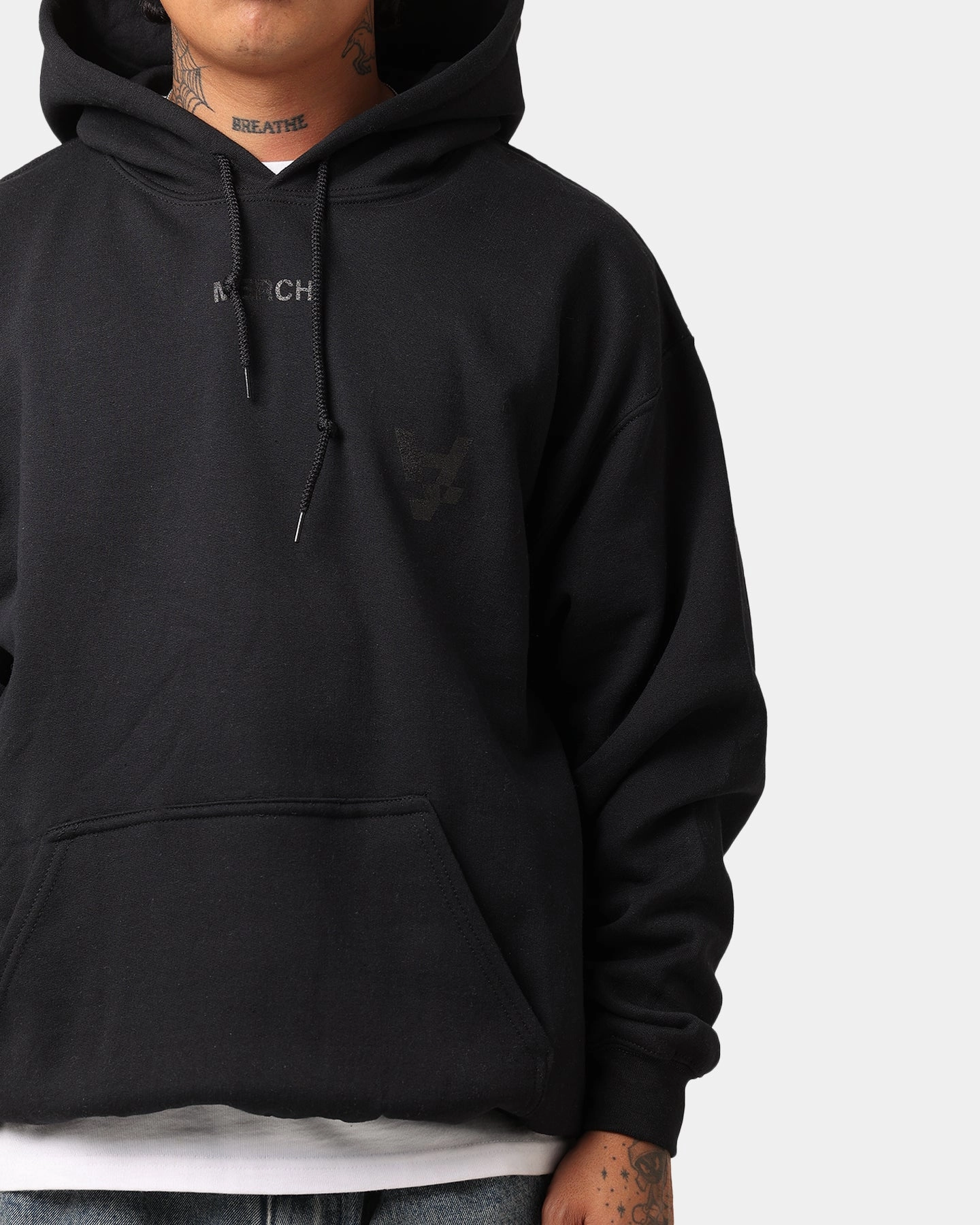 Disseminate standard size The Anti Order A Logo Merch Hoodie Black