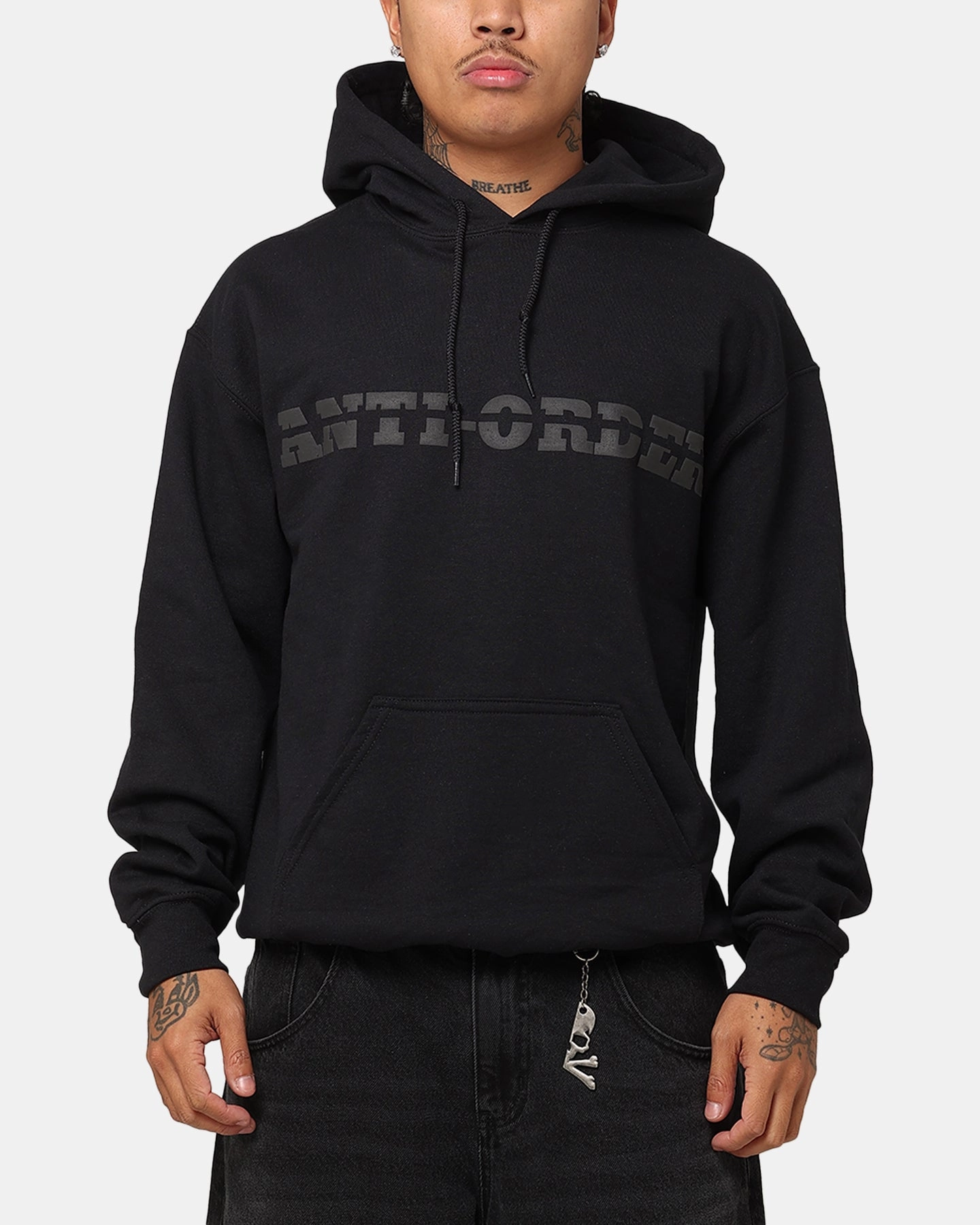 AbrasionResistant suitable for birthdays The Anti Order A-Track Hoodie Black