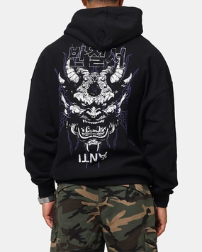 Treasure back - to - school The Anti Order Agma Boxy Hoodie Black