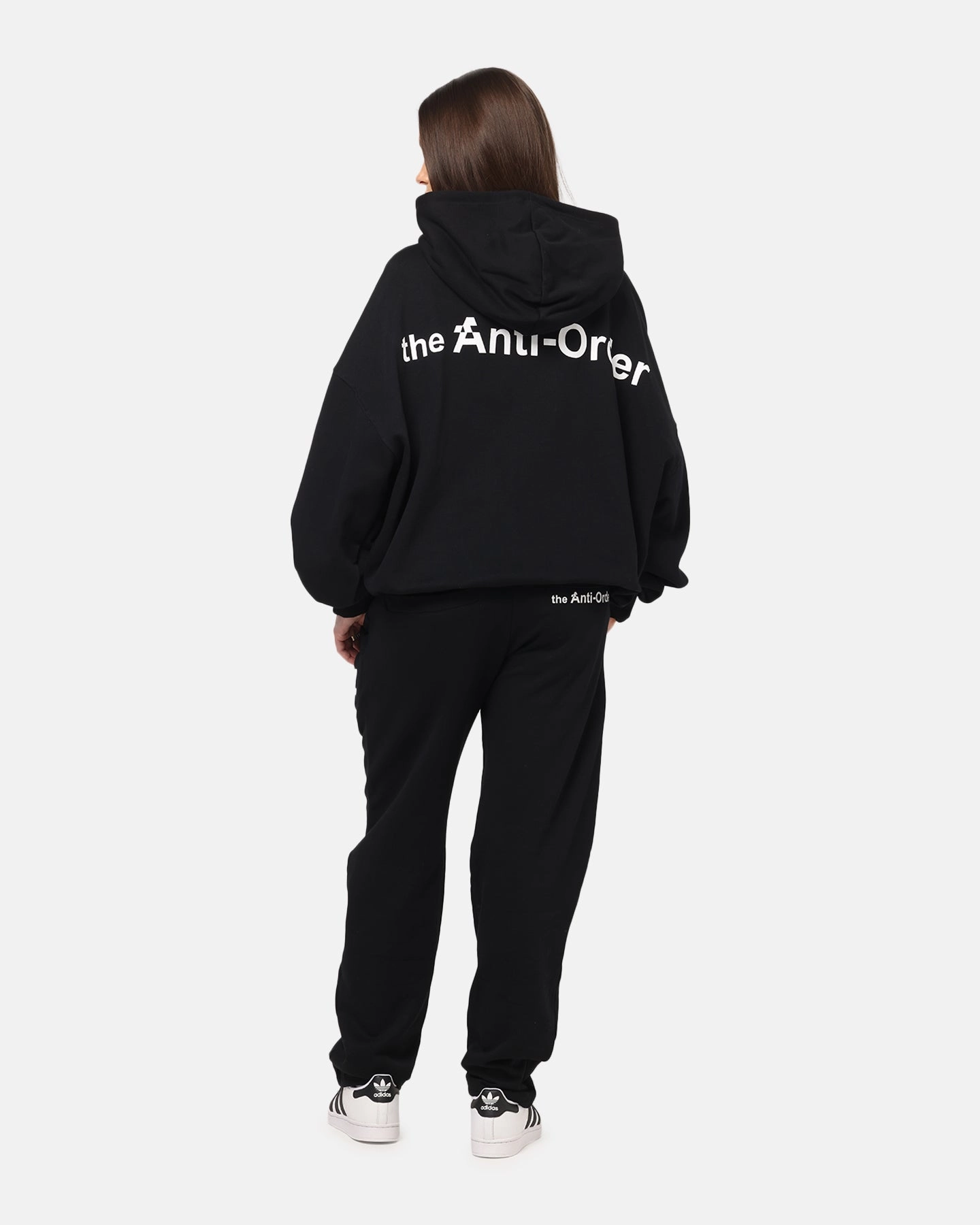 The Anti Order Alpha Logo Hoodie Black Jog Modern
