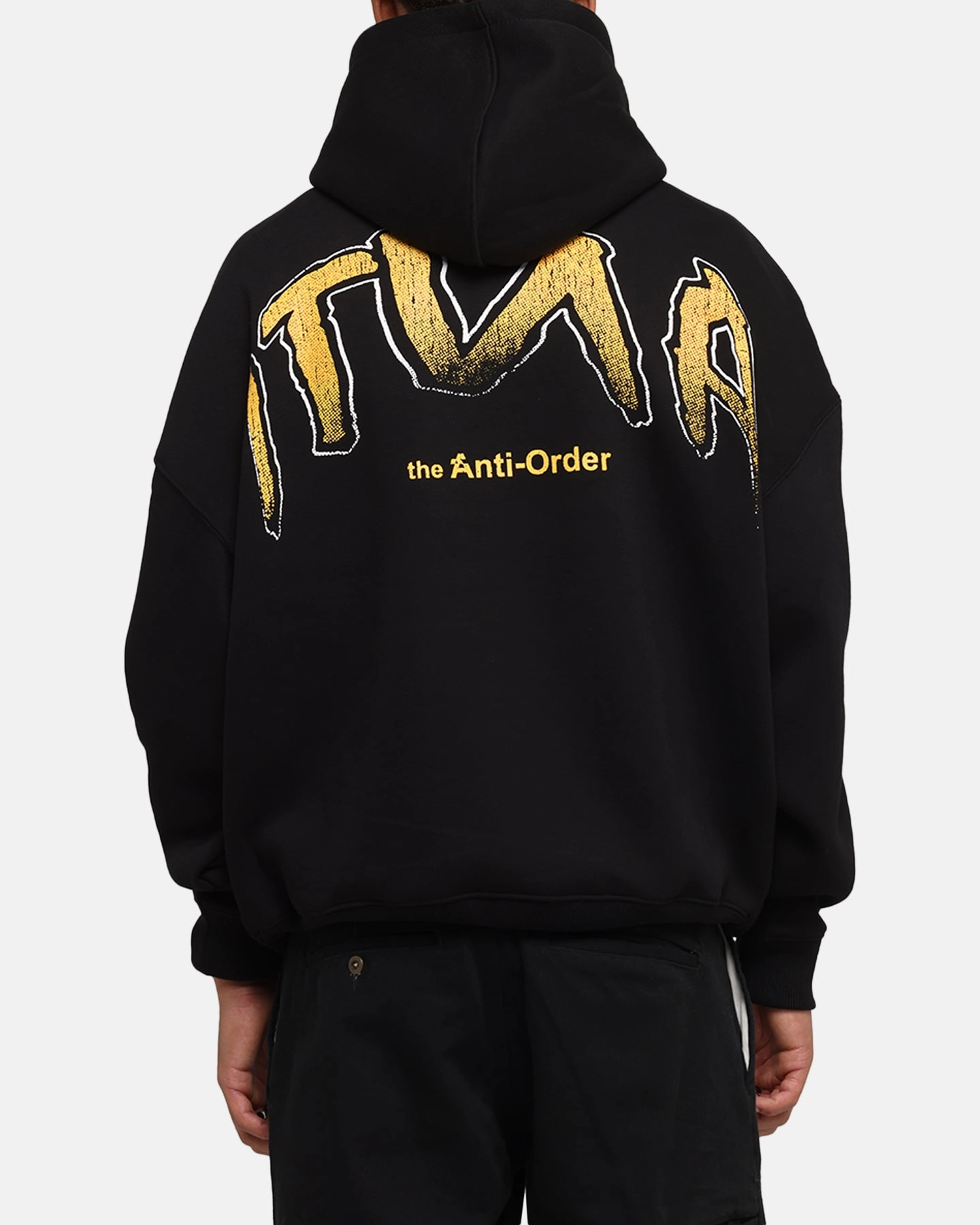 Layer Smooth Move Comfort The Anti Order Anti Collegate Boxy Hoodie Black