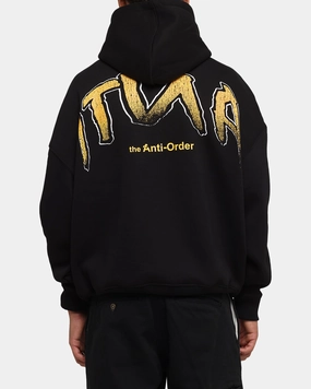 Layer Smooth Move Comfort The Anti Order Anti Collegate Boxy Hoodie Black