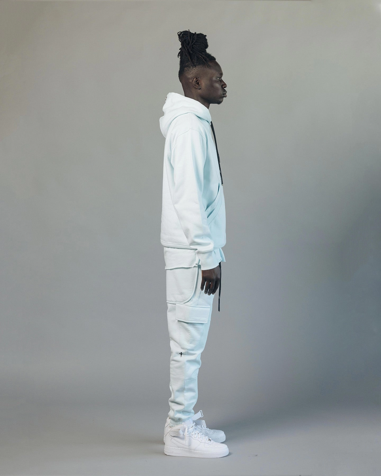 The Anti Order Anti Essential Hoodie Pastel Blue Merchandise Disseminate