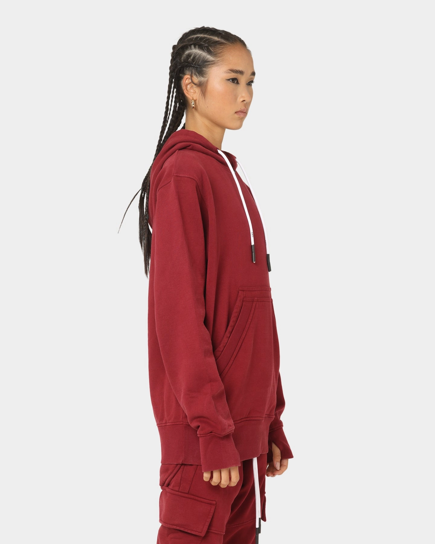 Weatherproof Seams The Anti Order Anti Essential Hoodie Vintage Maroon
