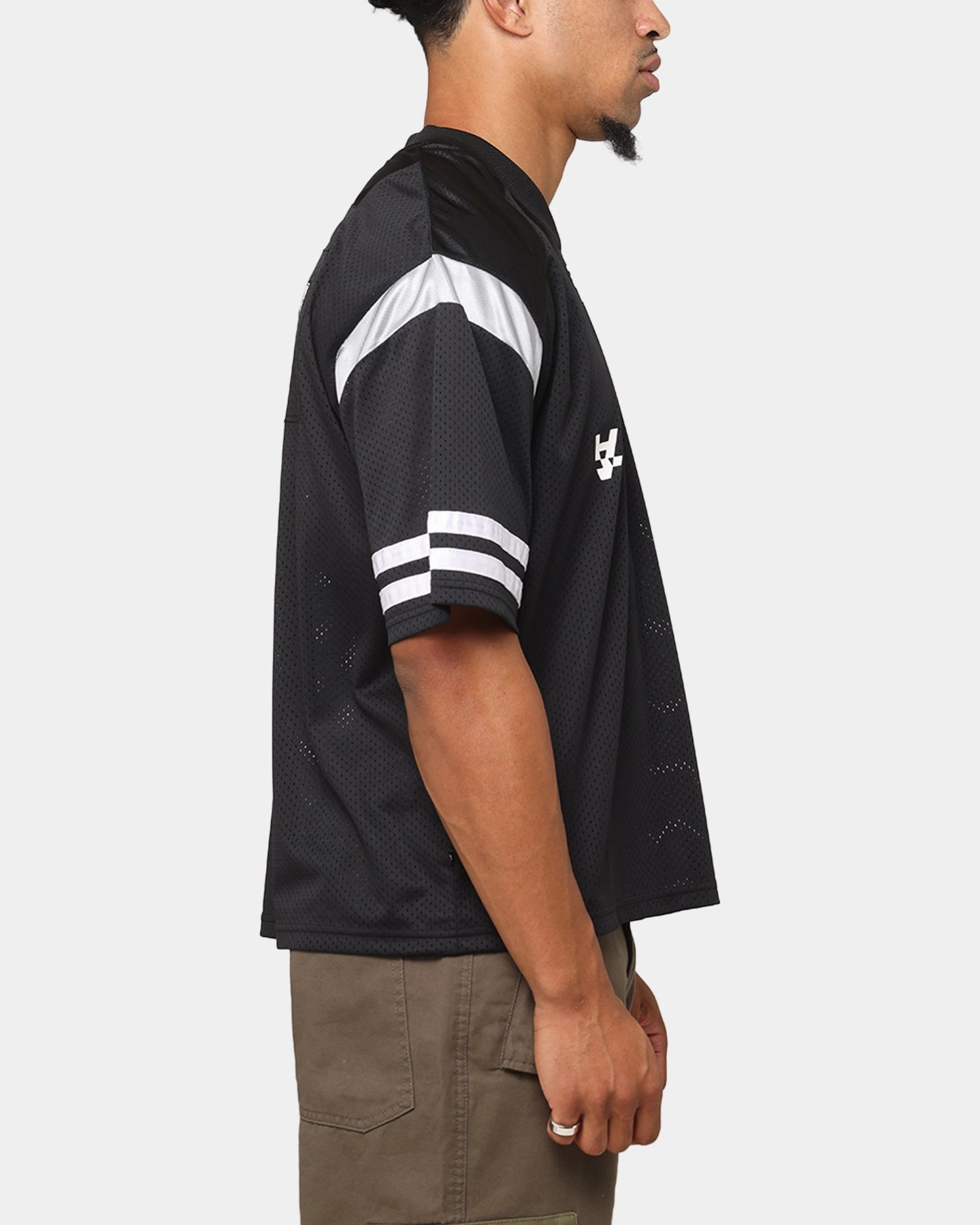 Performance Flex Stretch Fabric Technology The Anti Order Anti Finals Jersey Black/White