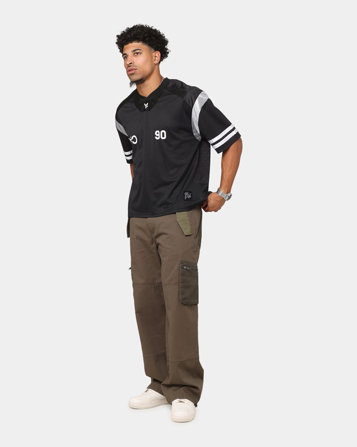 The Anti Order Anti Finals Jersey Black/White Snag Resistant Knit
