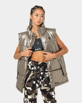 exploration colorful The Anti Order Anti Joy Puffer Vest Pewter