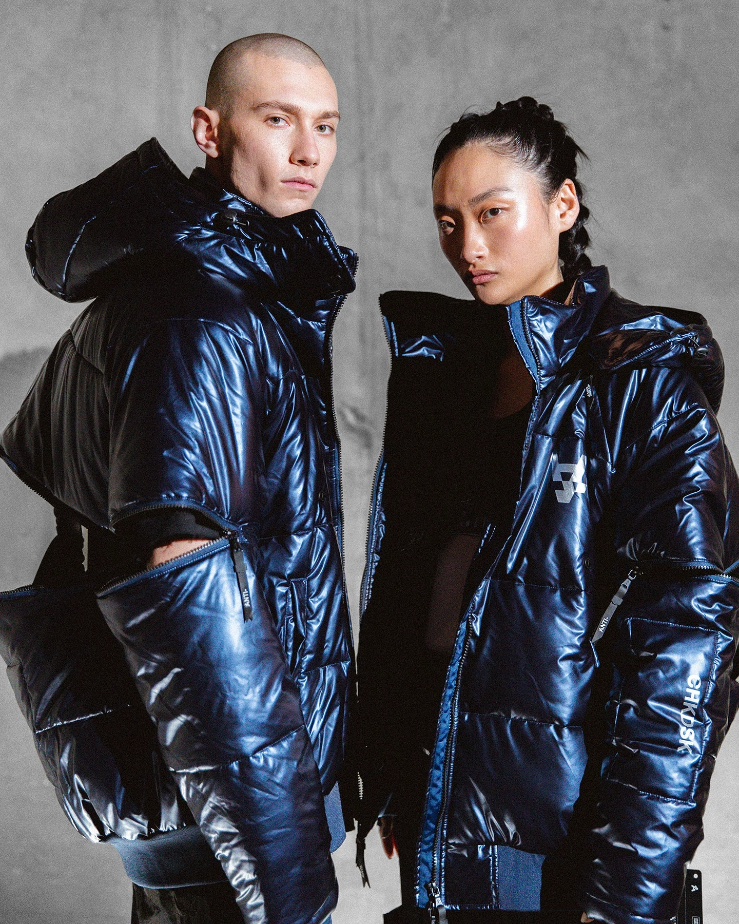 Loungewear Outdoor Use The Anti Order Anti Joy Technical Puffer Jacket Dark Navy