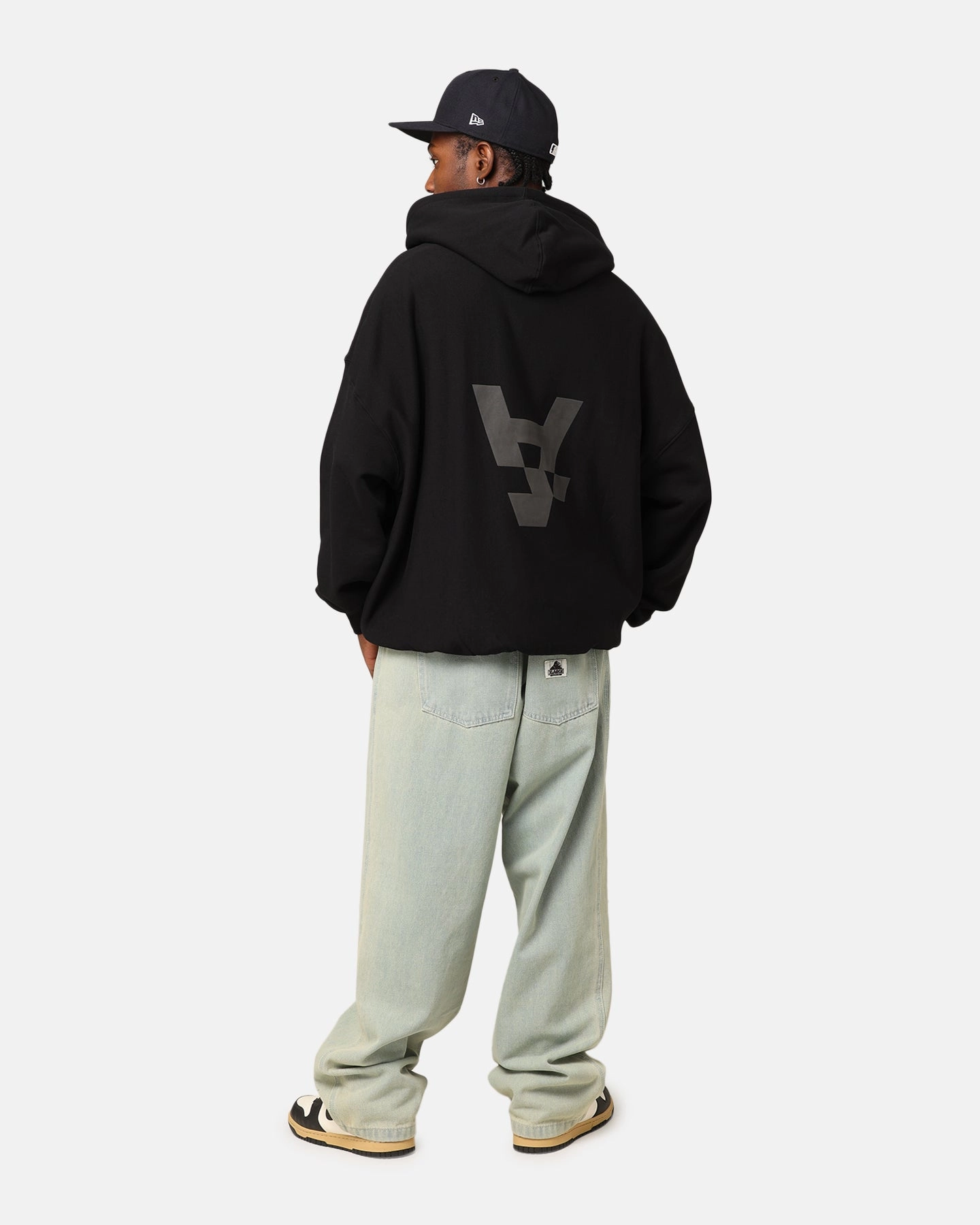 planned purchase The Anti Order Anti Logo Boxy Hoodie Black
