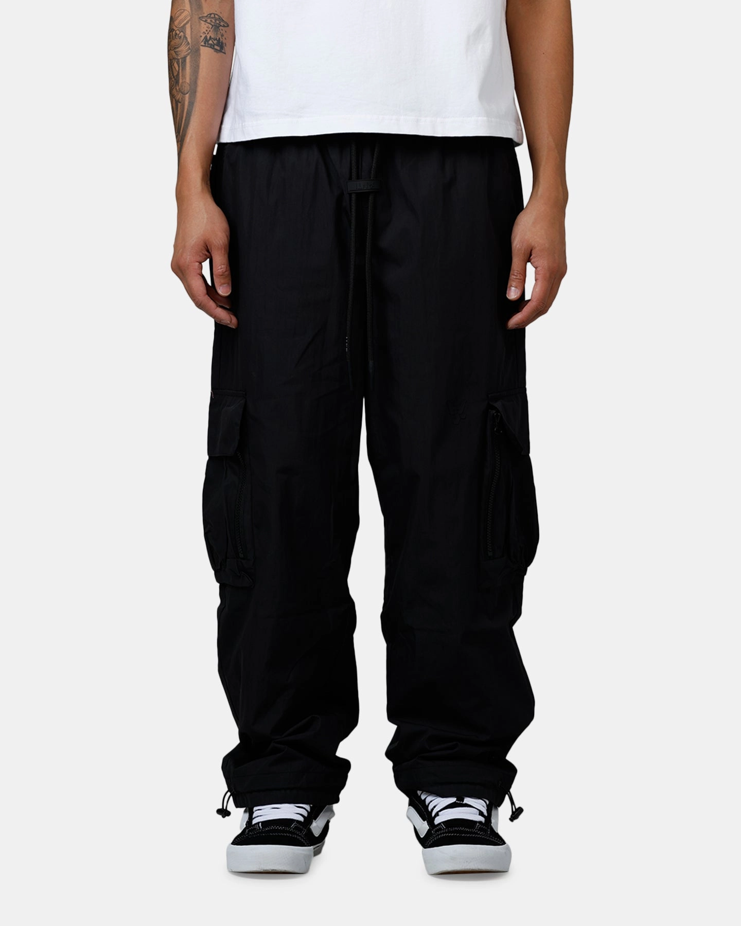 The Anti Order Anti Miltary Cargo Joggers Black Multi Pocket System All Day Wear