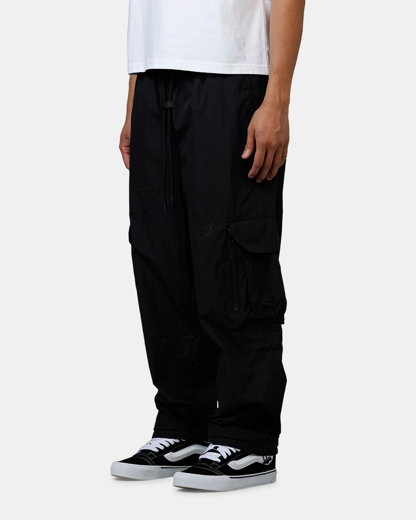 The Anti Order Anti Miltary Cargo Joggers Black Anti Pilling