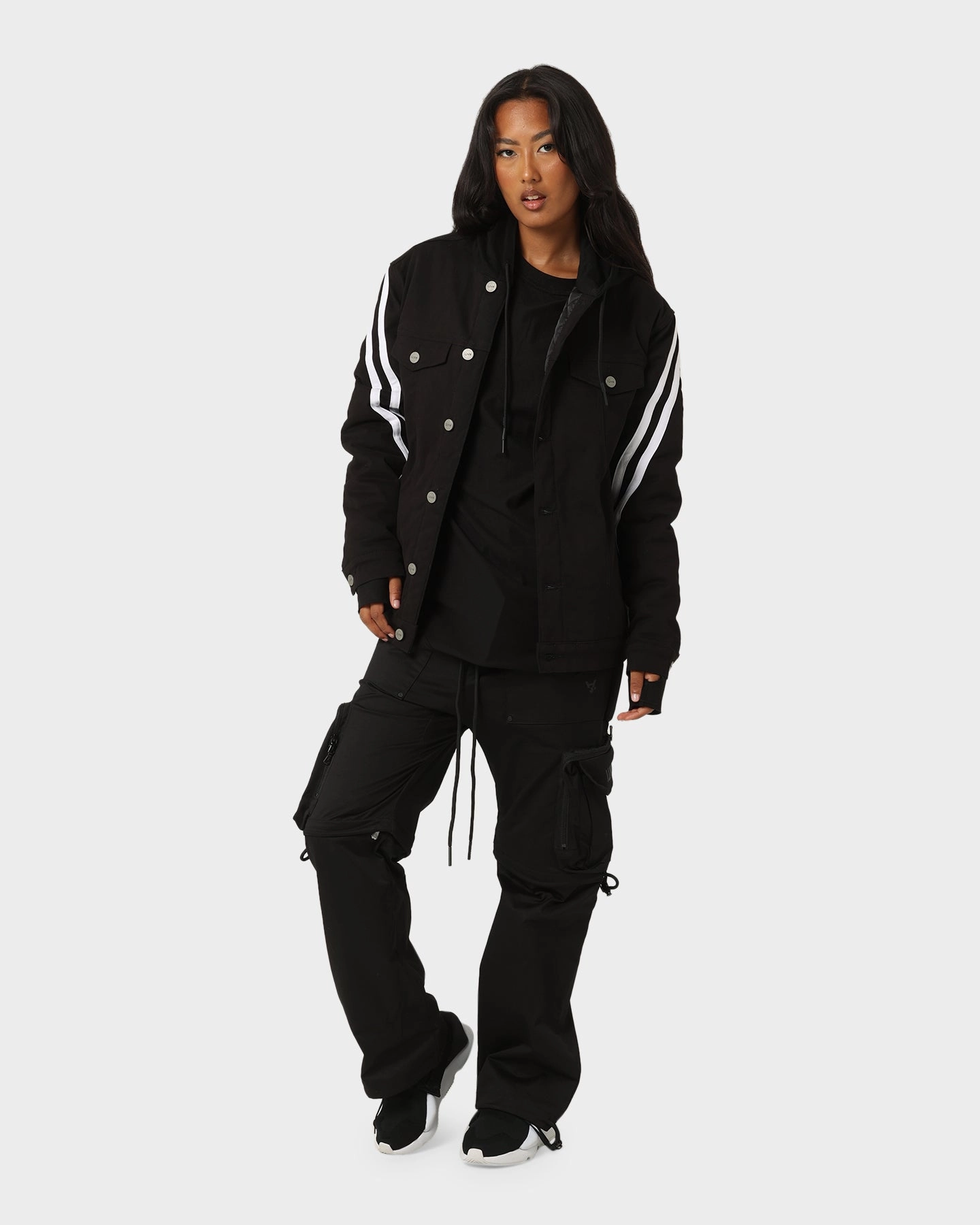 Zip-up Category The Anti Order Anti Sport Oversized Jacket Black/White