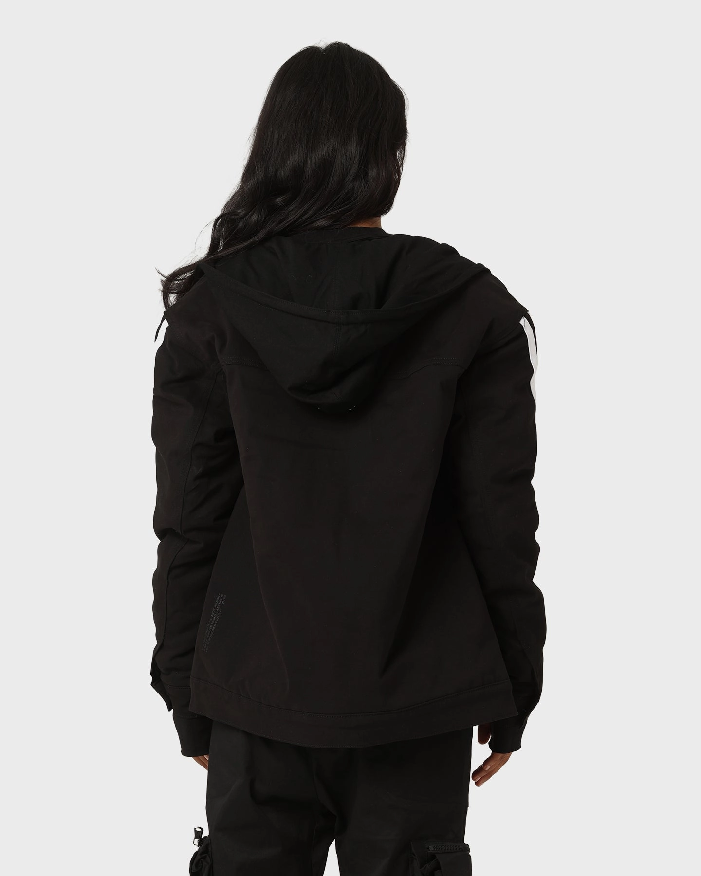 Debate Windproof Design The Anti Order Anti Sport Oversized Jacket Black/White