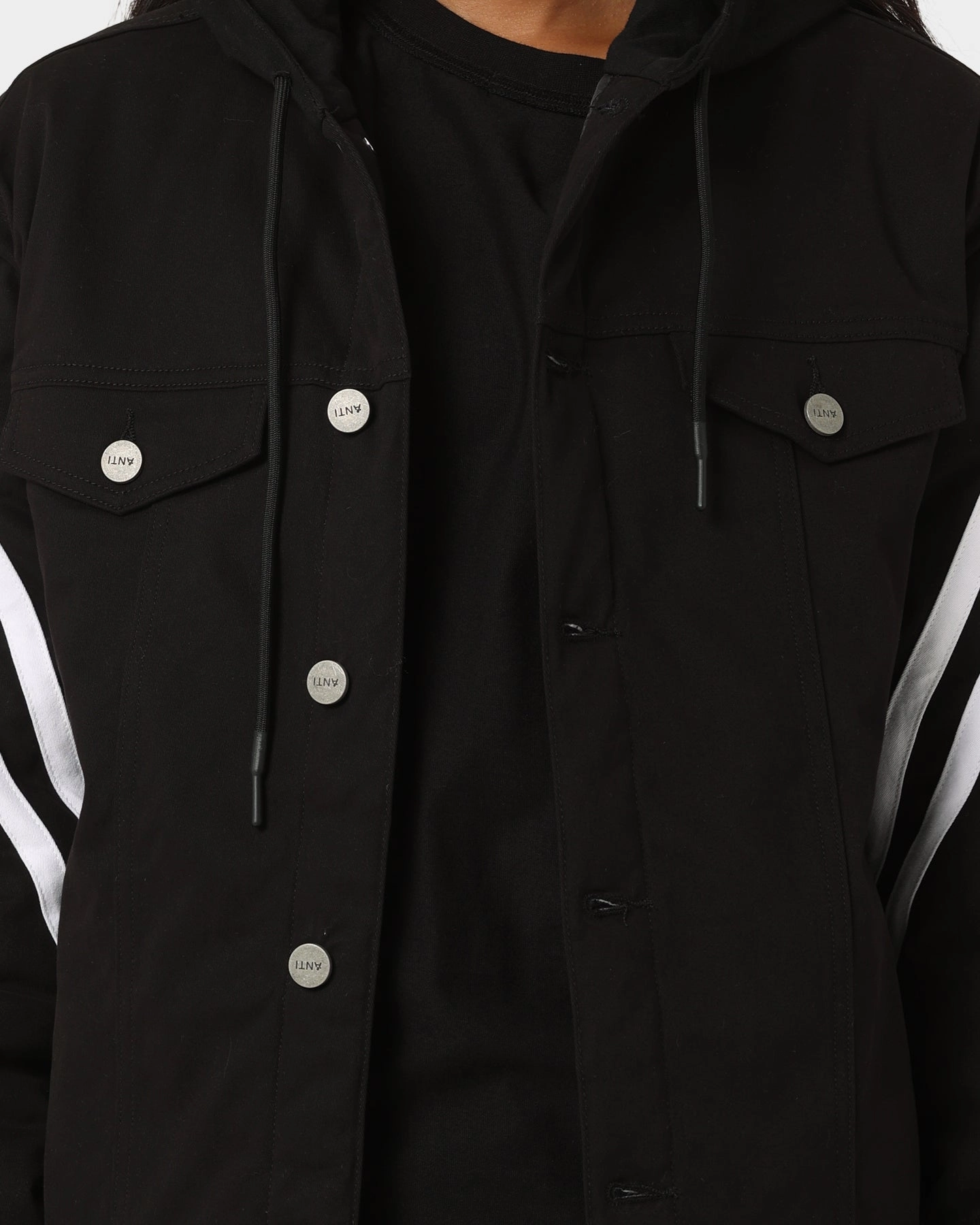 The Anti Order Anti Sport Oversized Jacket Black/White Winter Essentials