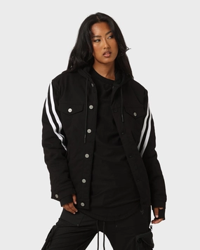 The Anti Order Anti Sport Oversized Jacket Black/White Relaxed Cut