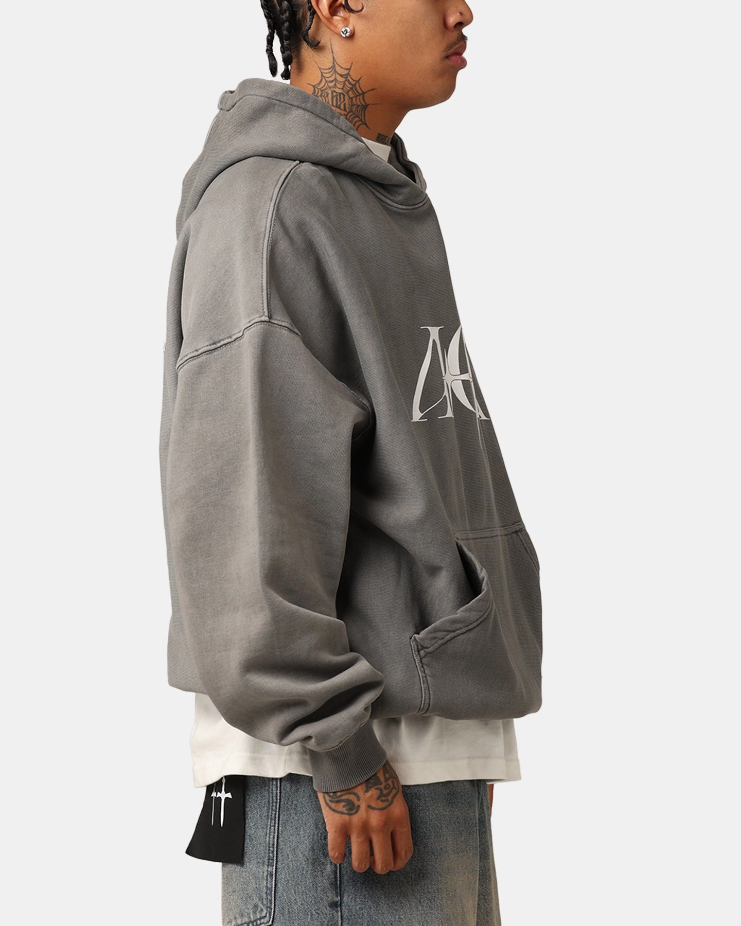 bag The Anti Order AOA Premium Hoodie Washed Charcoal