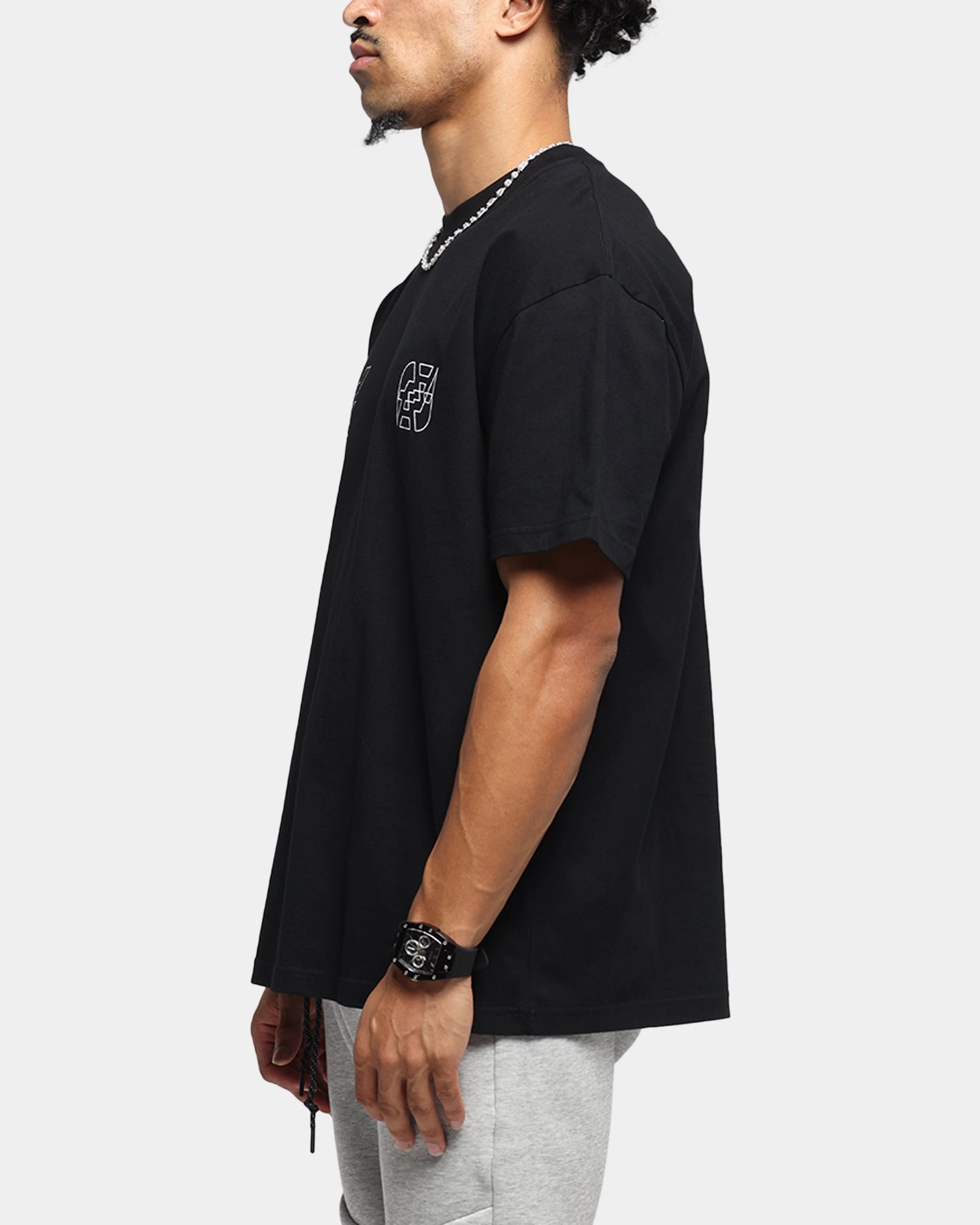 Comfortable apparel Wrinkle Resistant Finish The Anti Order Arcade Boxy T-Shirt Black