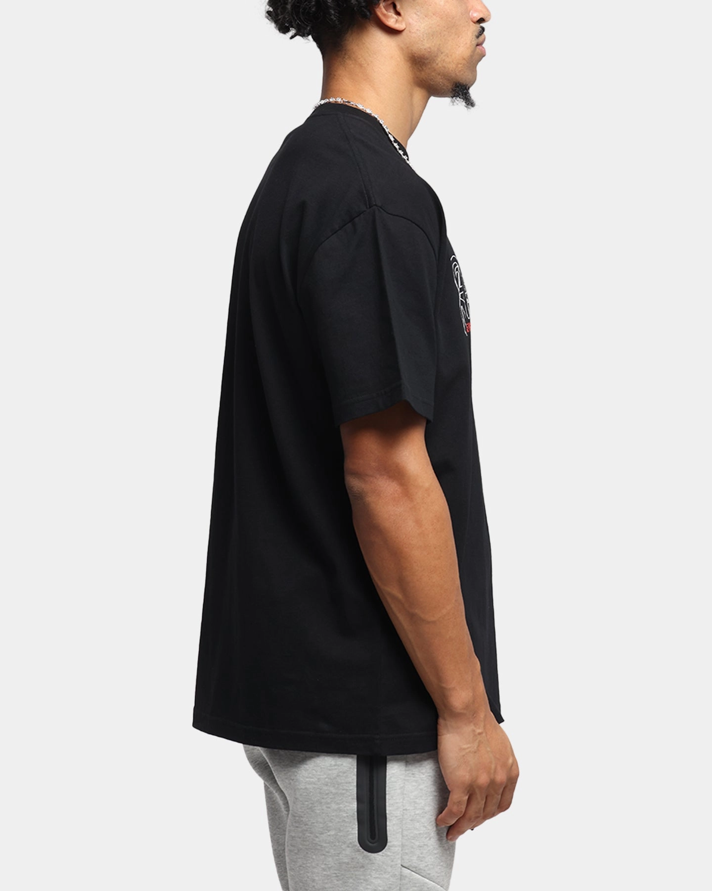 The Anti Order Arcade Boxy T-Shirt Black Durable Stitching