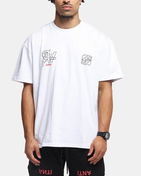 soft look The Anti Order Arcade Boxy T-Shirt White