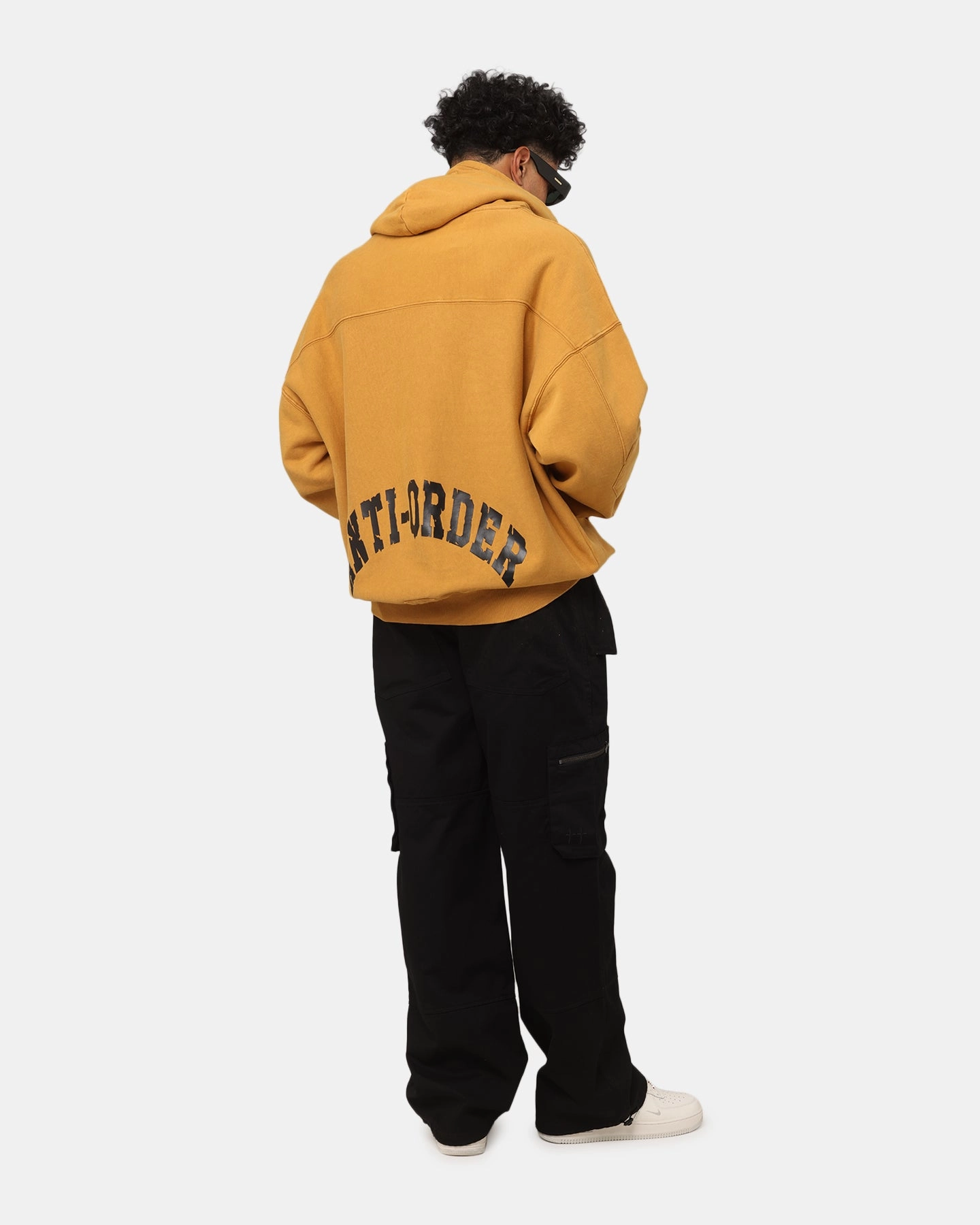 The Anti Order Architype Boxy Hoodie Mustard Daily Use