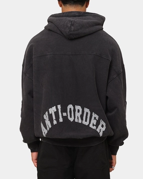 High-Performance Wear Bill The Anti Order Architype Boxy Hoodie Vintage Black