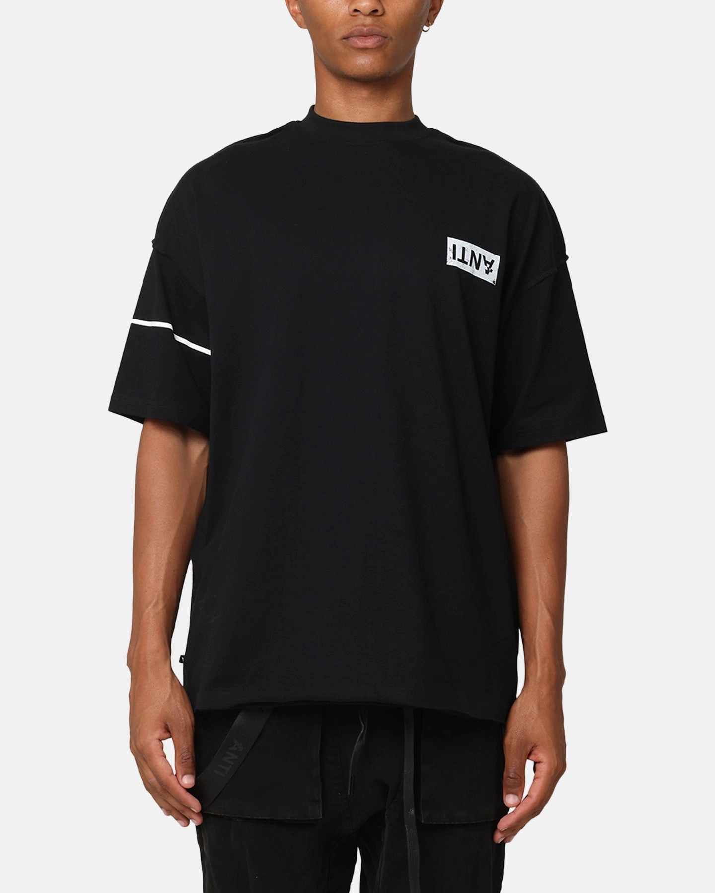 Fashion Ready The Anti Order Azero Non Seam Oversized T-Shirt Black/White