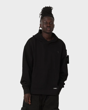 Advocate Waterproof Material The Anti Order Boxy Drop Shoulder Hoodie Black