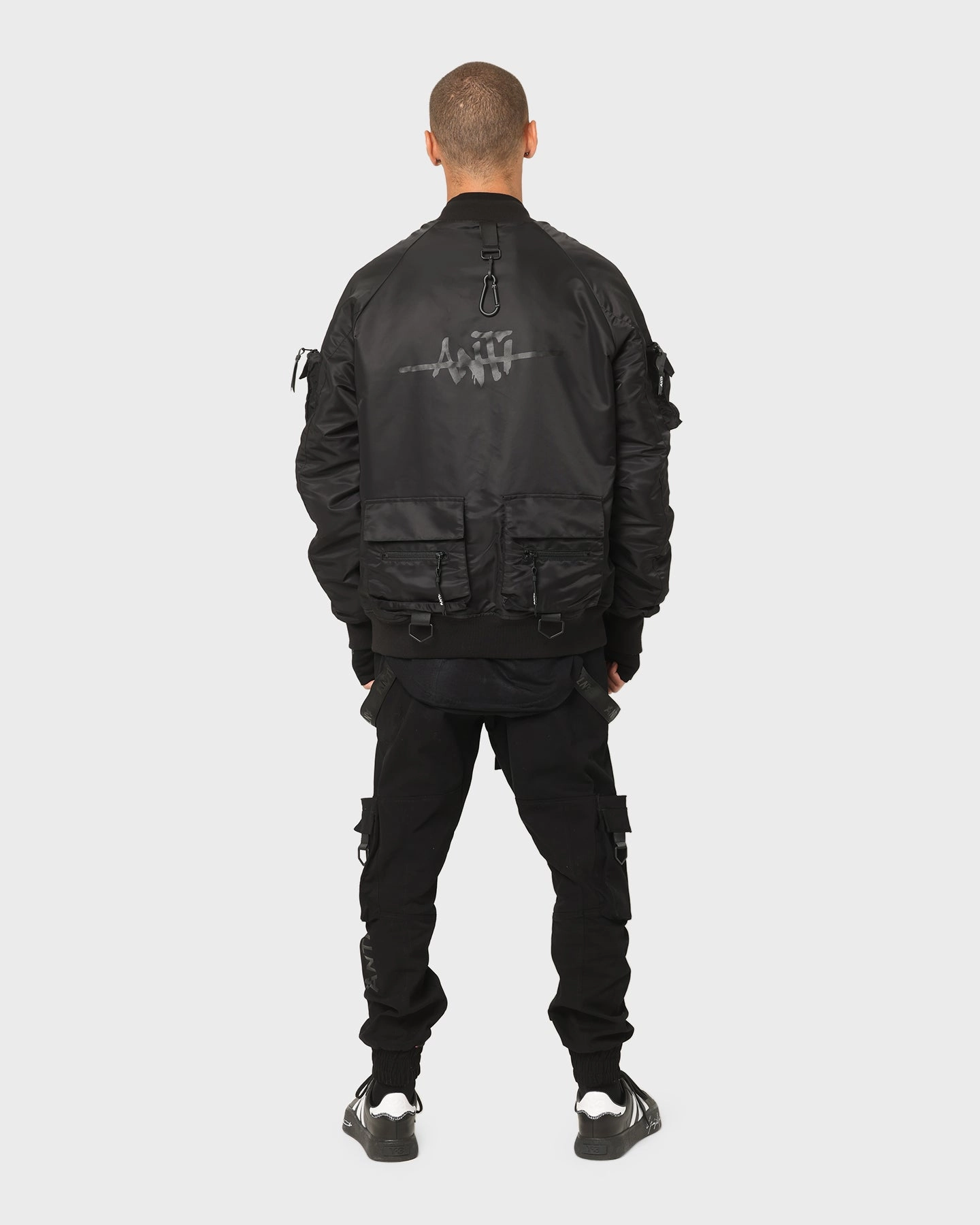 Check The Anti Order CHKDSK Bomber Jacket Black
