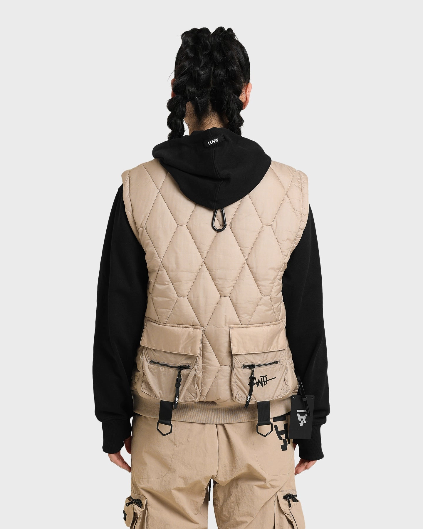 suitable for land sports Rugged Comfort The Anti Order CHKDSK Tactical Vest Bone